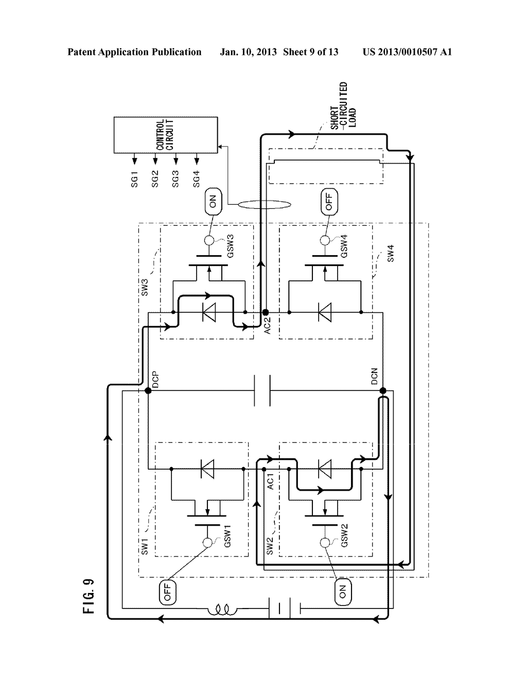 PROTECTED POWER CONVERSION DEVICE AND CONTROL METHOD - diagram, schematic, and image 10