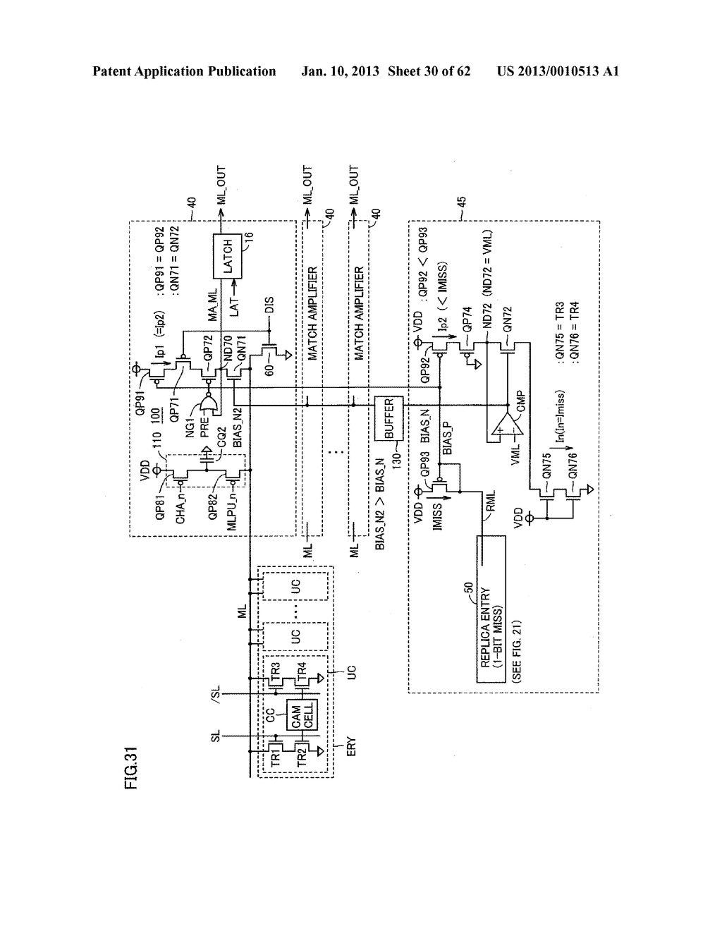 CONTENT ADDRESSABLE MEMORY - diagram, schematic, and image 31