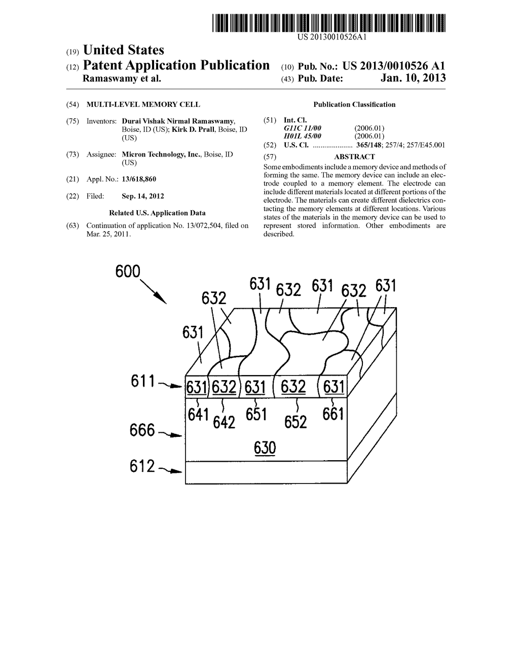 MULTI-LEVEL MEMORY CELL - diagram, schematic, and image 01