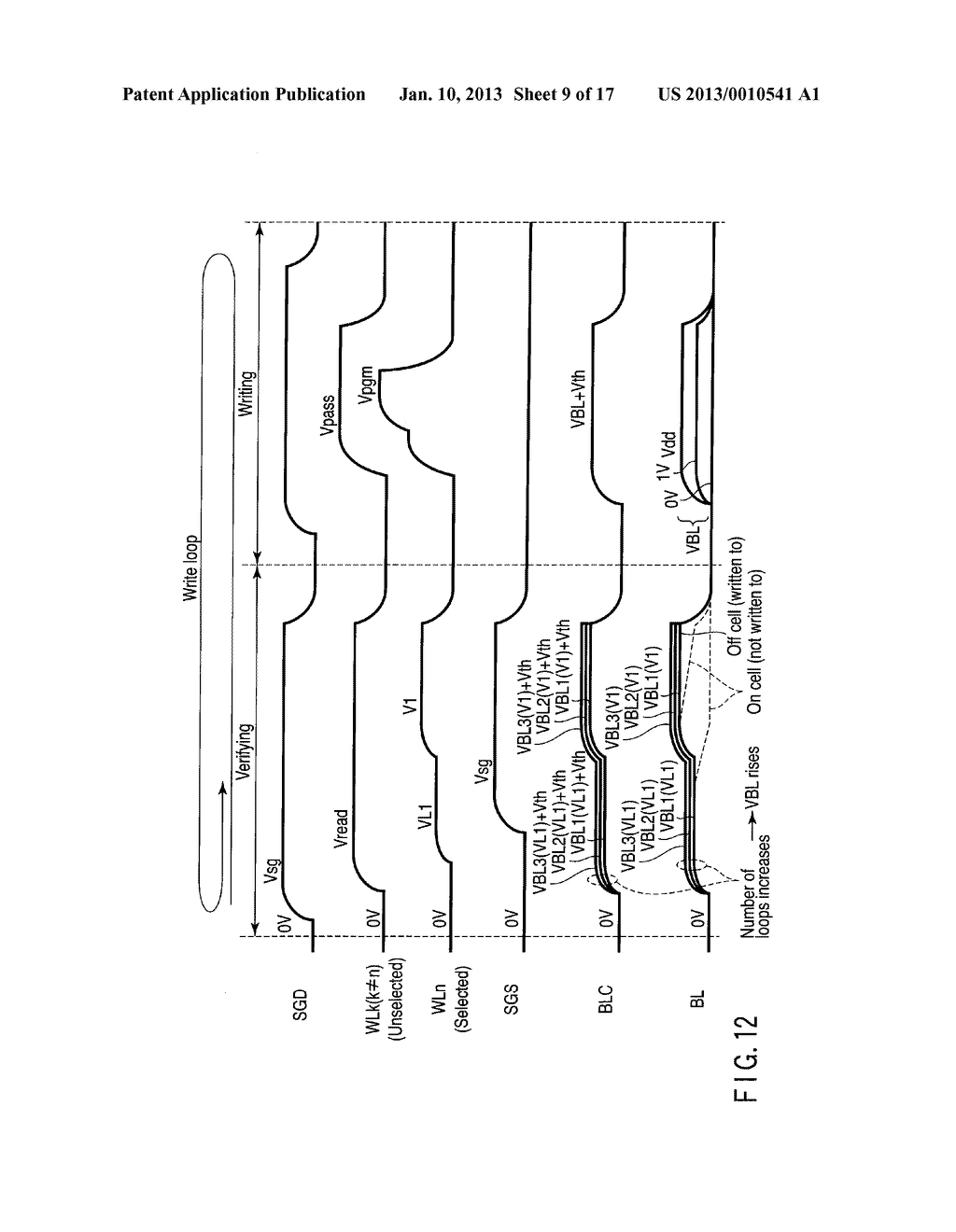 NONVOLATILE SEMICONDUCTOR MEMORY DEVICE - diagram, schematic, and image 10