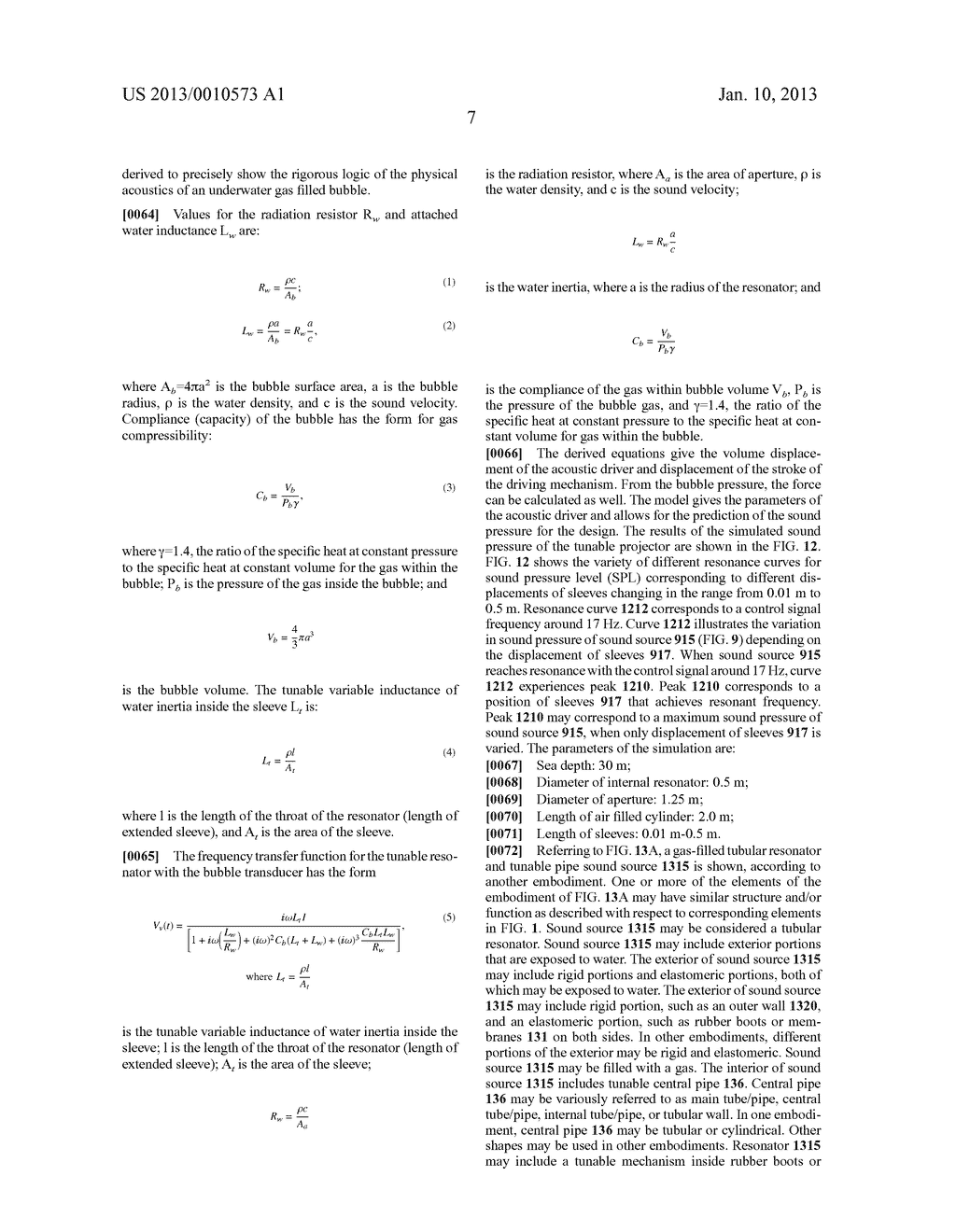 GAS-FILLED BUBBLE SOUND SOURCE - diagram, schematic, and image 25