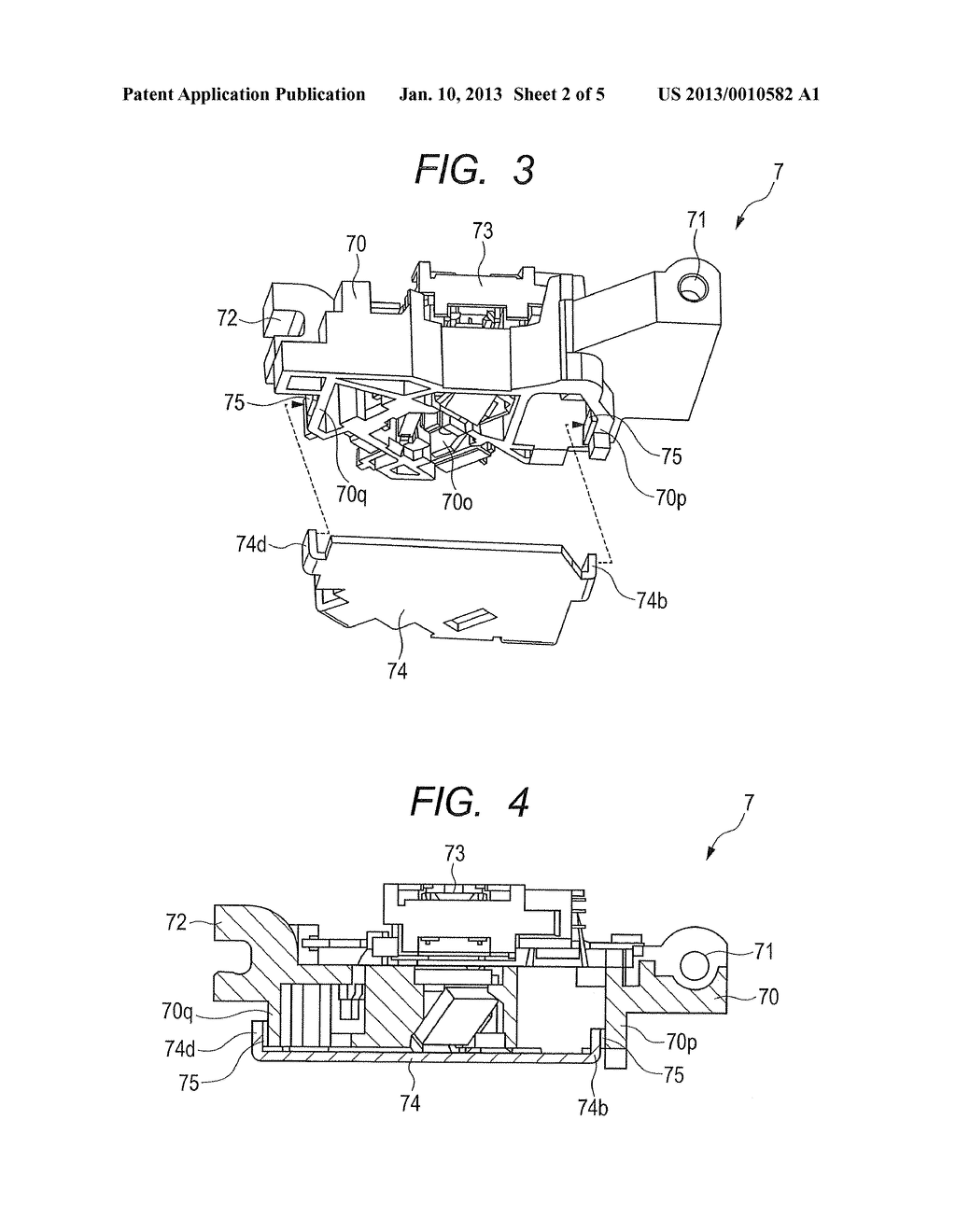 OPTICAL PICKUP AND DISC DRIVE USING OPTICAL PICKUP - diagram, schematic, and image 03