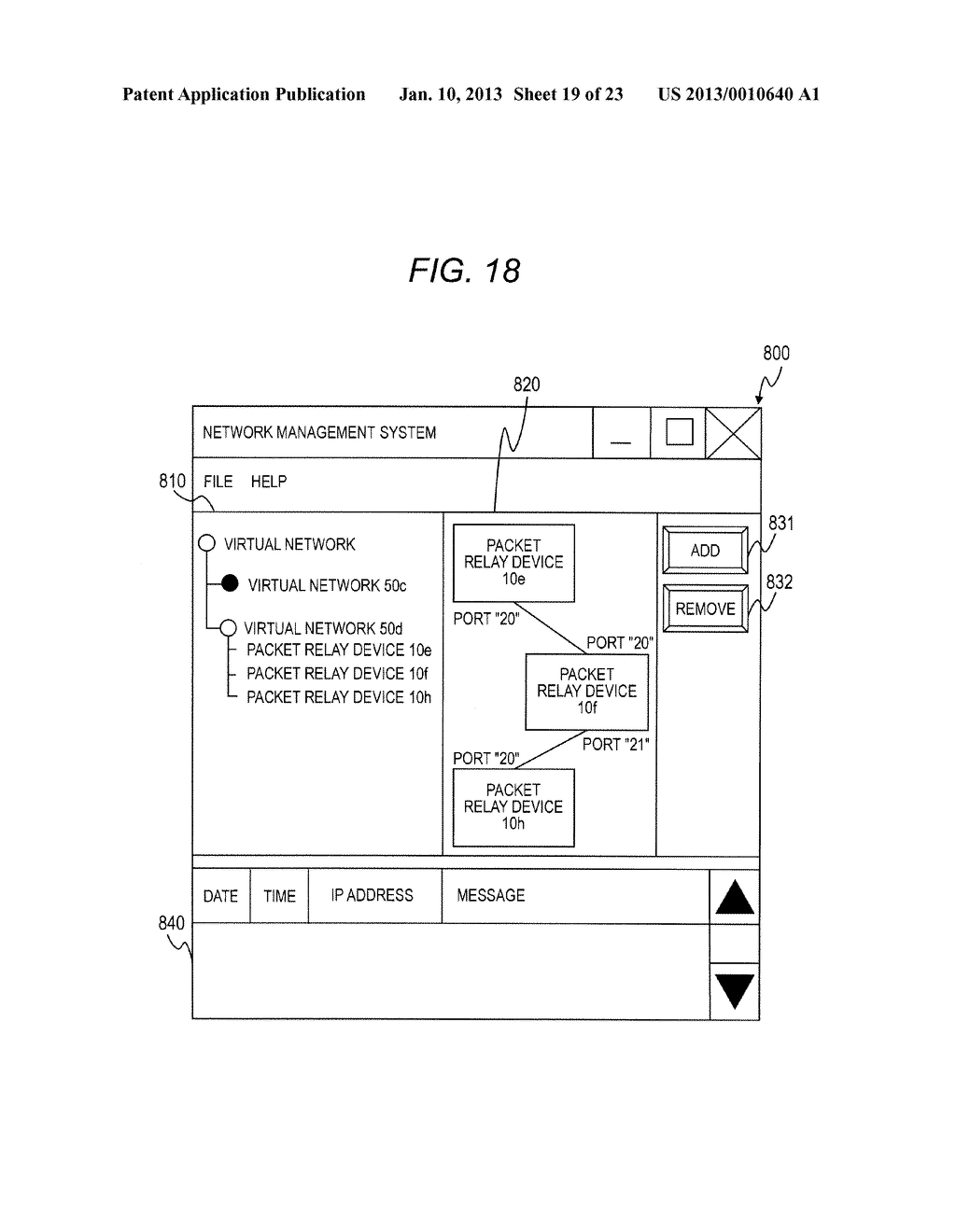 NETWORK MANAGEMENT SYSTEM AND MANAGEMENT COMPUTER - diagram, schematic, and image 20