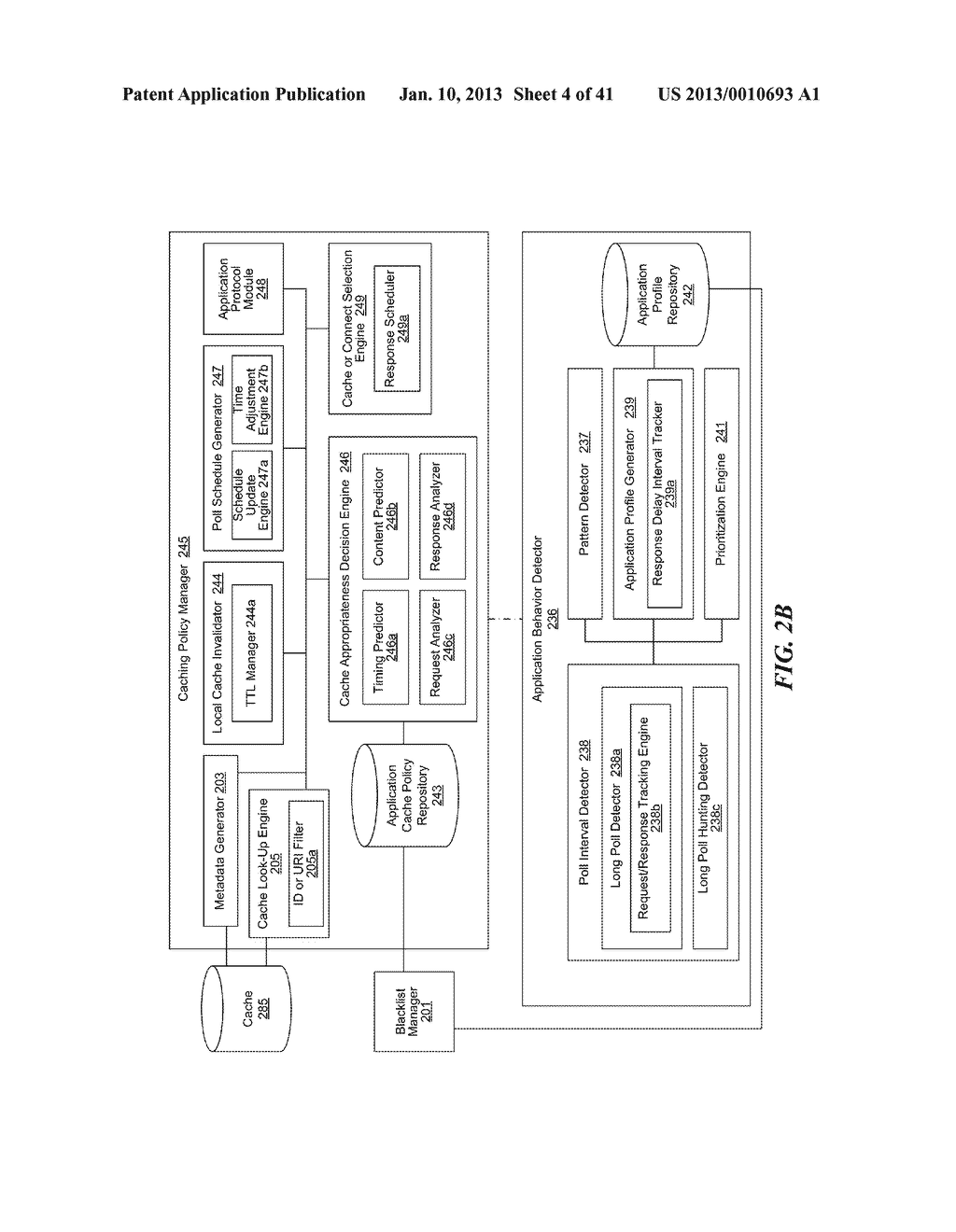 MOBILE NETWORK BACKGROUND TRAFFIC DATA MANAGEMENT WITH OPTIMIZED POLLING     INTERVALS - diagram, schematic, and image 05