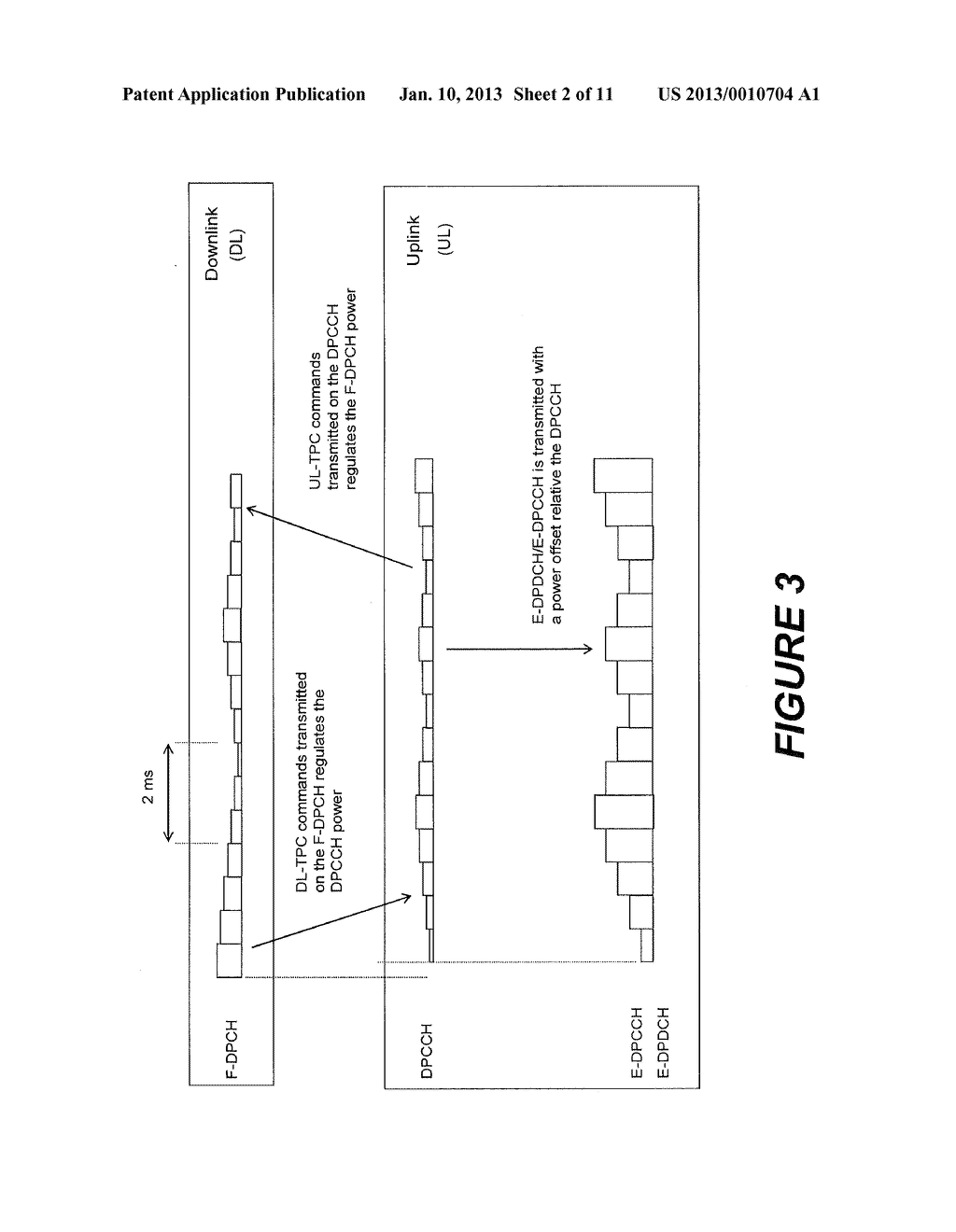 CONTROLLING UPLINK AND DOWNLINK TRANSMISSION POWER DURING ASYNCHRONOUS     SWITCHING OF CONTROL STATES BY USER EQUIPMENT - diagram, schematic, and image 03