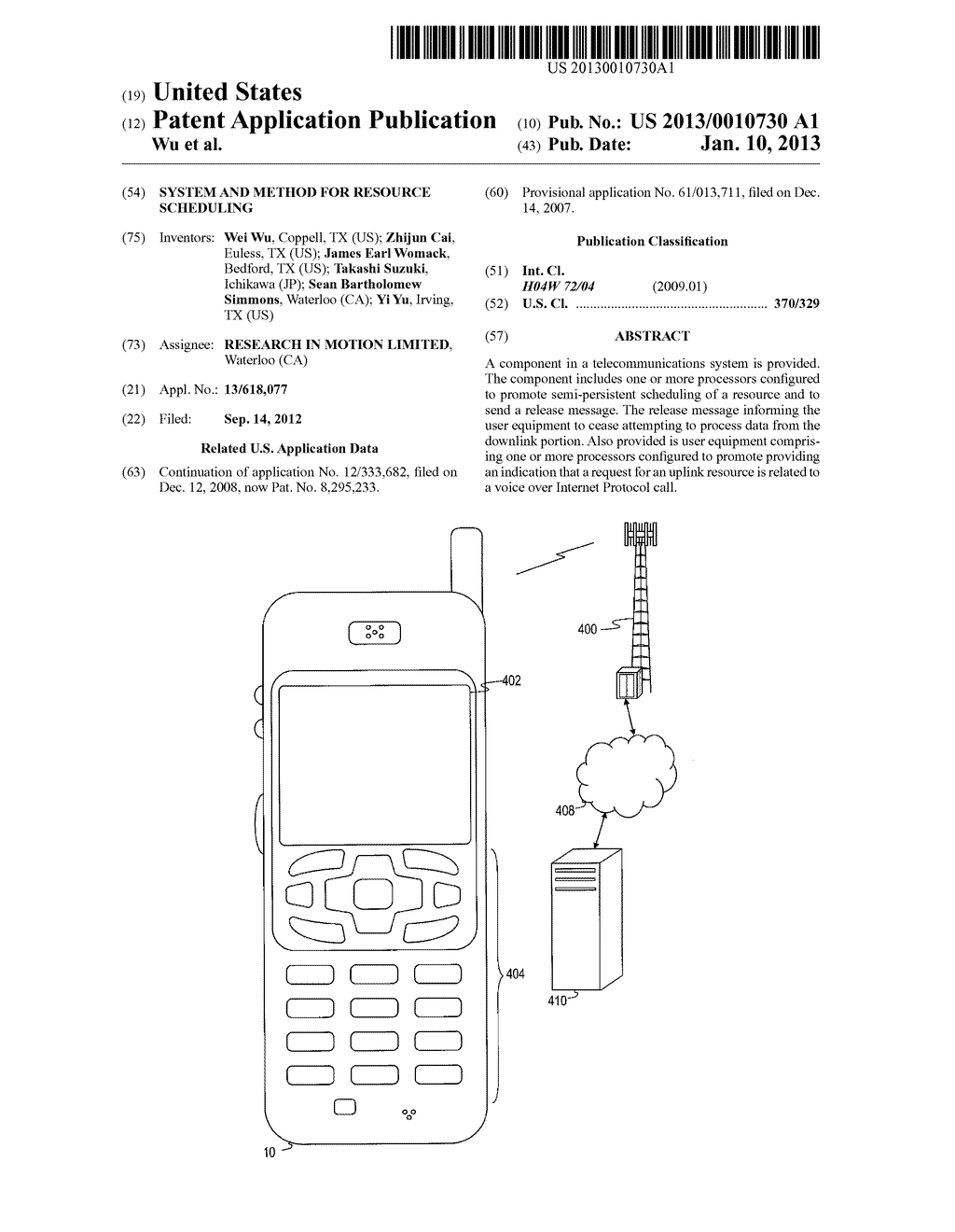 System and Method for Resource Scheduling - diagram, schematic, and image 01