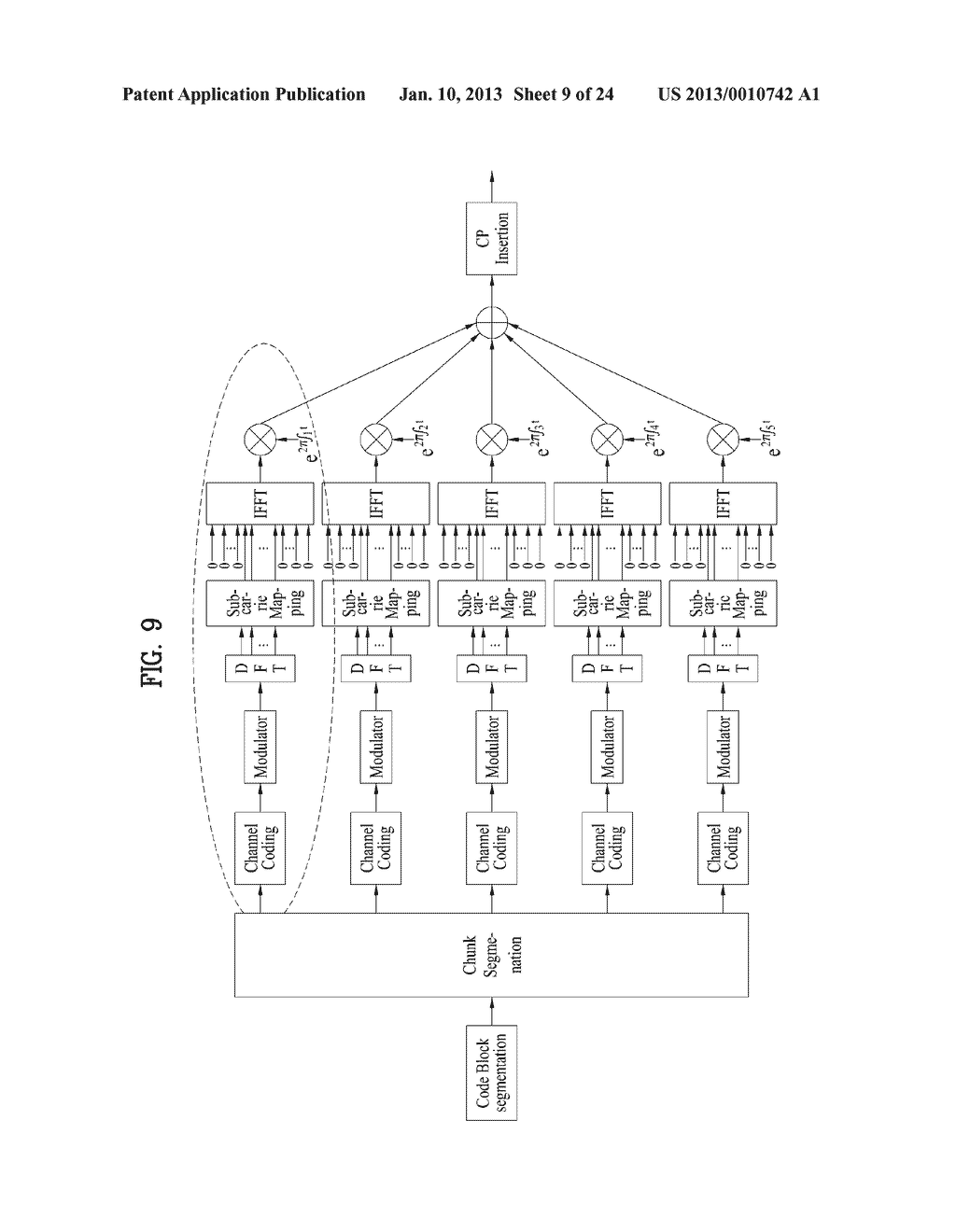 METHOD AND APPARATUS FOR TRANSMITTING CONTROL INFORMATION IN A WIRELESS     COMMUNICATION SYSTEM - diagram, schematic, and image 10