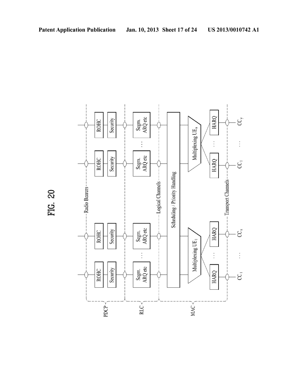 METHOD AND APPARATUS FOR TRANSMITTING CONTROL INFORMATION IN A WIRELESS     COMMUNICATION SYSTEM - diagram, schematic, and image 18