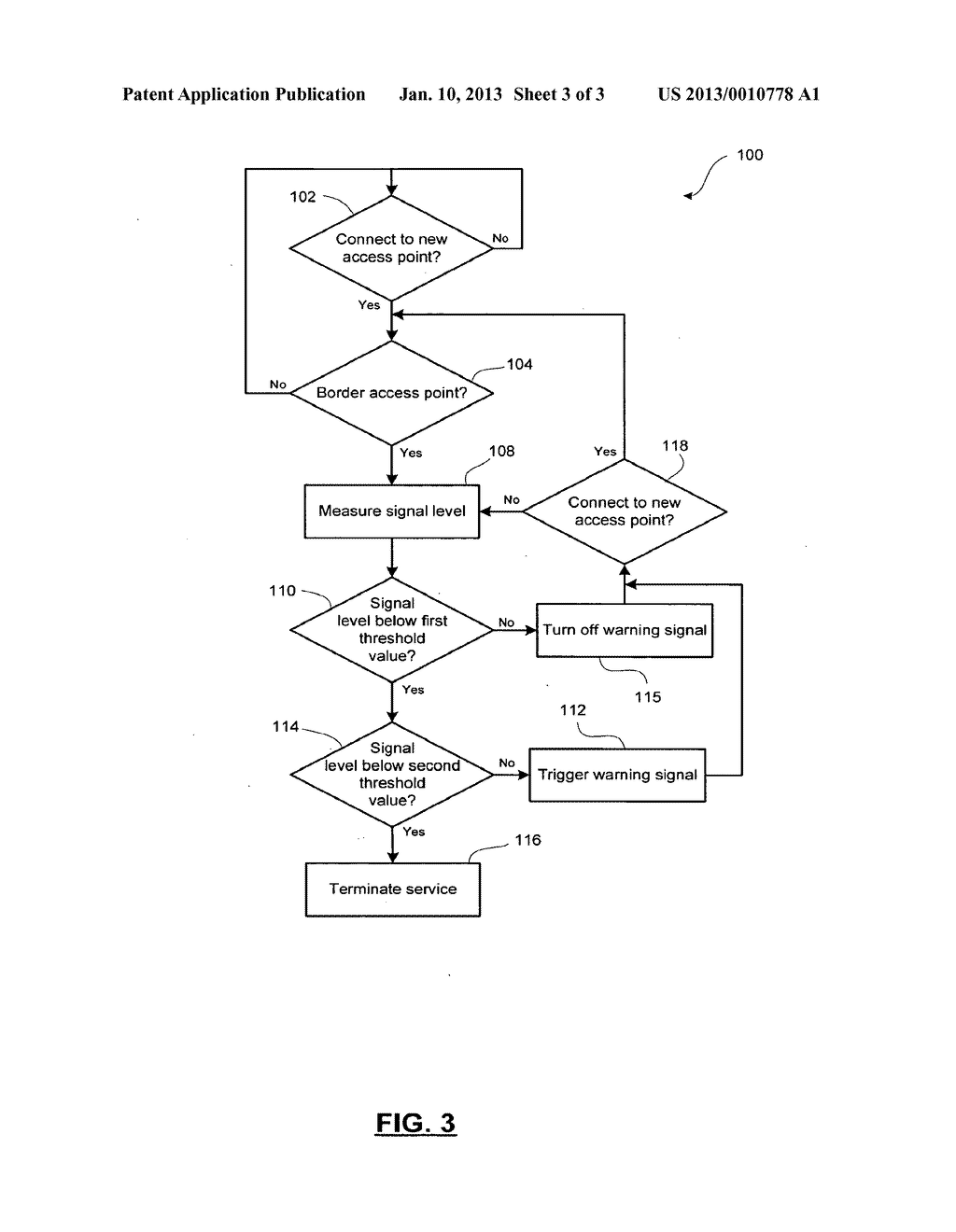 METHOD AND SYSTEM FOR PREDICTING SERVICE DROP IN A WIRELESS NETWORK - diagram, schematic, and image 04