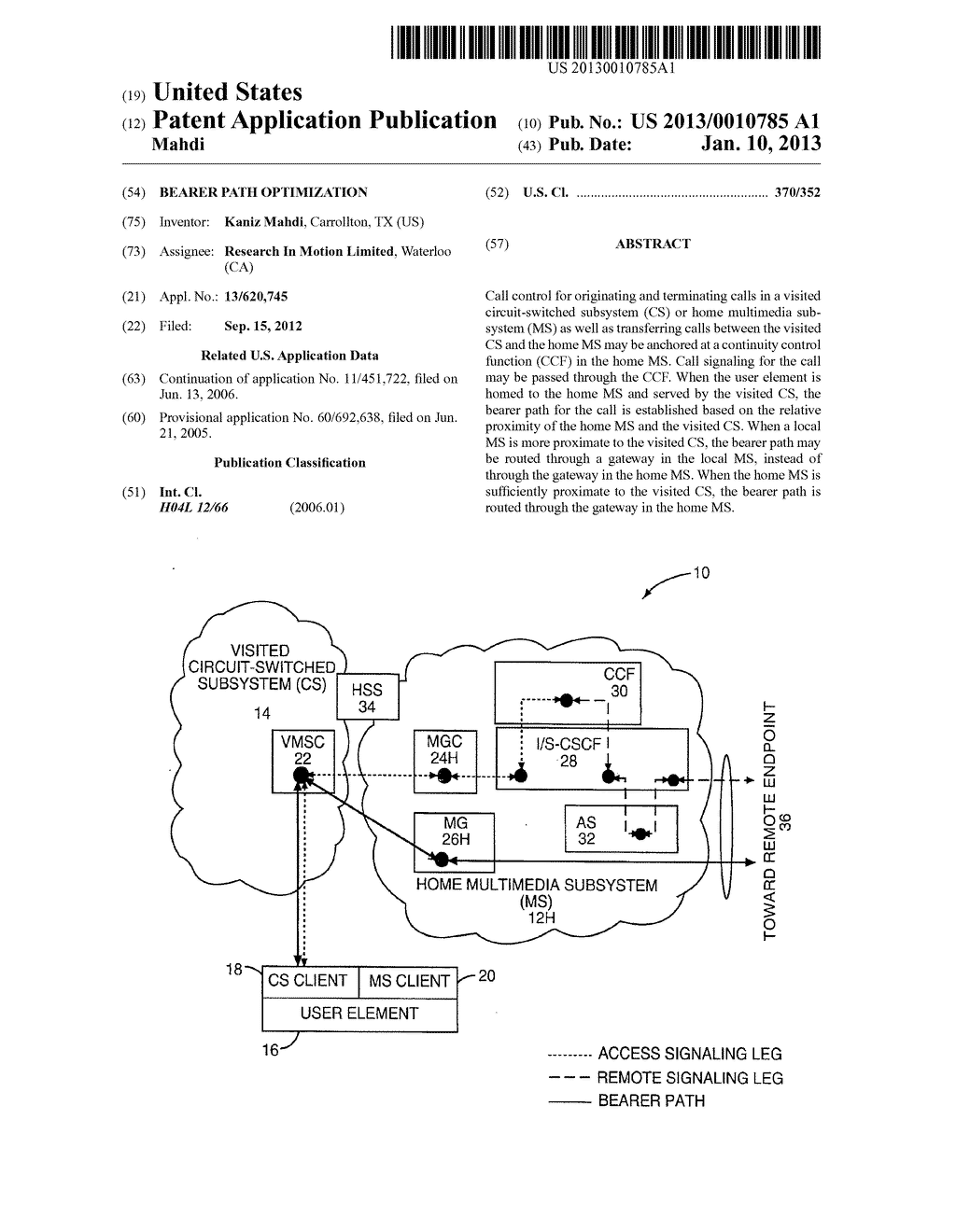 Bearer Path Optimization - diagram, schematic, and image 01