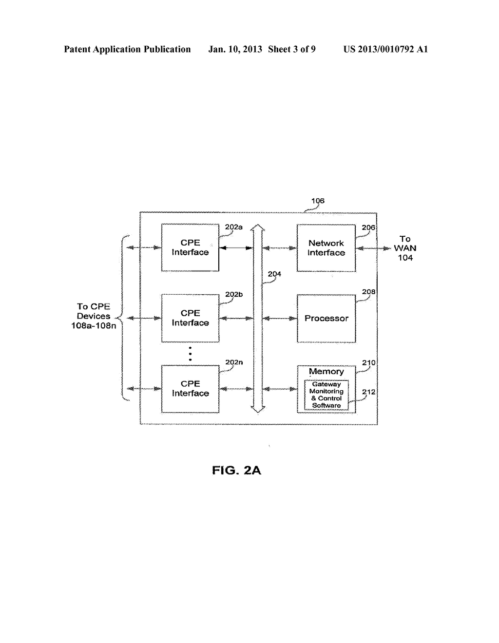 System, Method and Computer Program Product for Residential Gateway     Monitoring and Control - diagram, schematic, and image 04