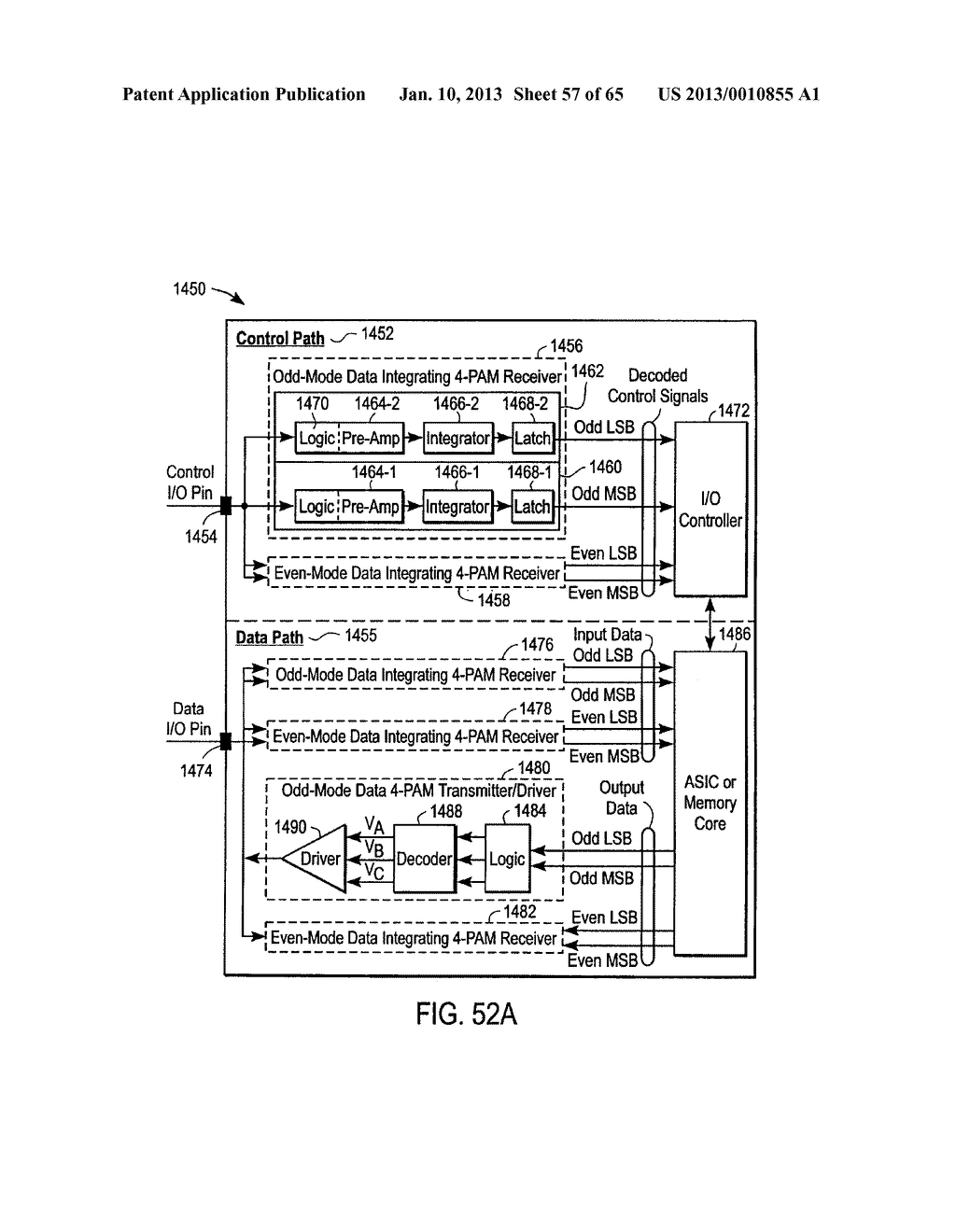 Multiphase receiver with equalization circuitry - diagram, schematic, and image 58