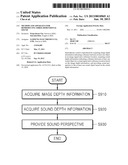 METHOD AND APPARATUS FOR REPRODUCING THREE-DIMENSIONAL SOUND diagram and image