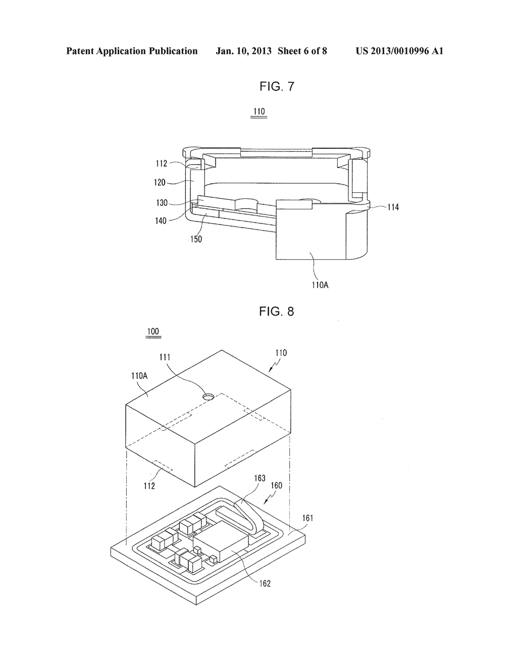 WELDING TYPE CONDENSER MICROPHONE USING CURLING AND METHOD OF ASSEMBLYING     THE SAME - diagram, schematic, and image 07