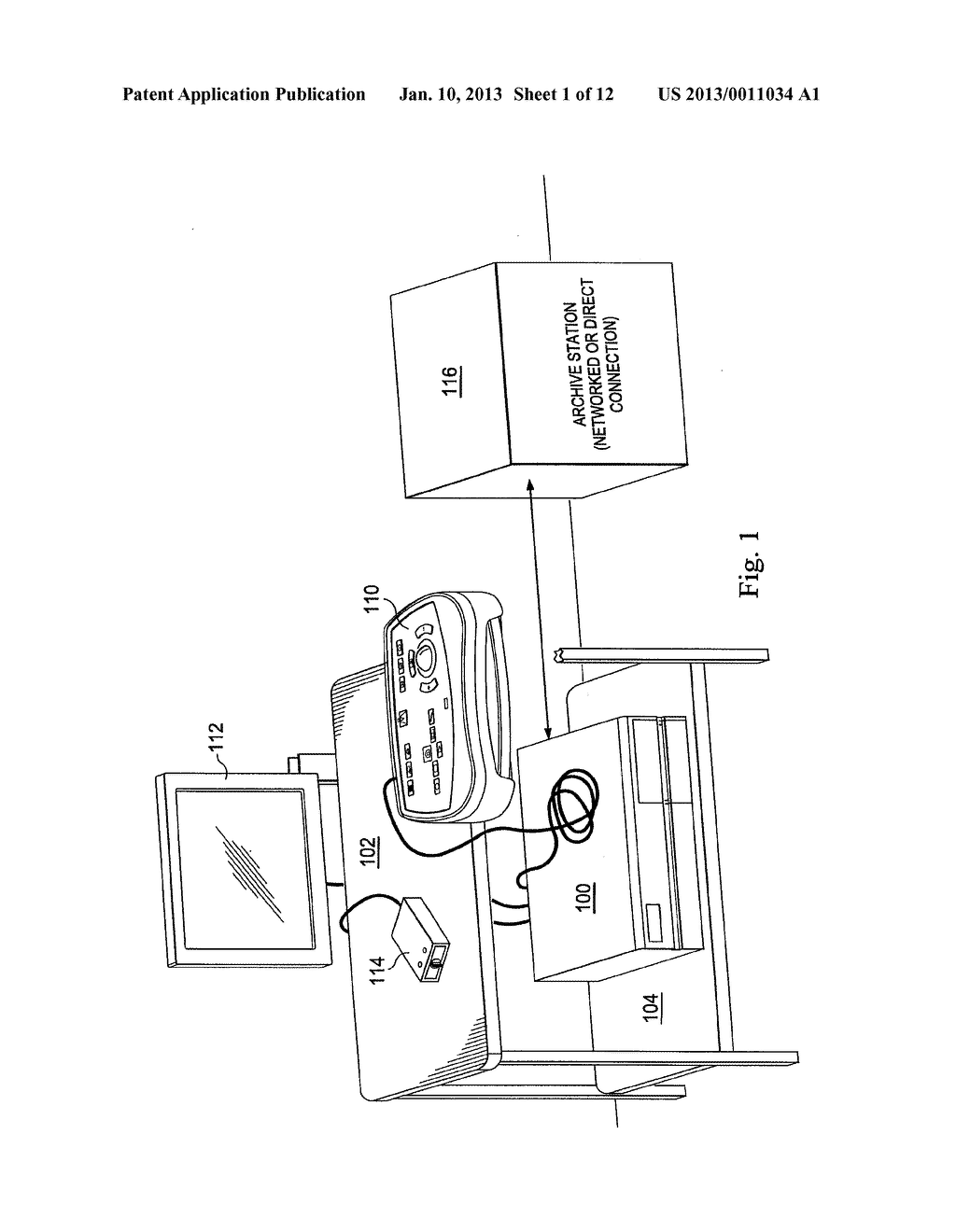 Controller User Interface for a Catheter Lab Intravascular Ultrasound     System - diagram, schematic, and image 02