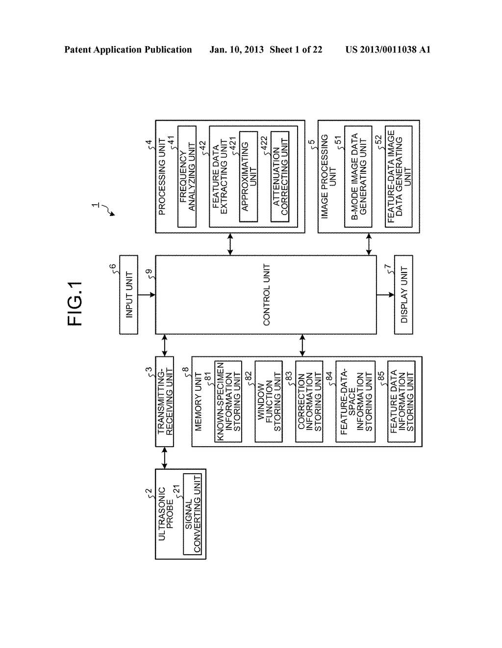 ULTRASONIC OBSERVATION APPARATUS, OPERATION METHOD OF THE SAME, AND     COMPUTER READABLE RECORDING MEDIUM - diagram, schematic, and image 02