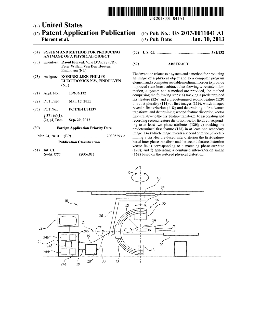 SYSTEM AND METHOD FOR PRODUCING AN IMAGE OF A PHYSICAL OBJECT - diagram, schematic, and image 01