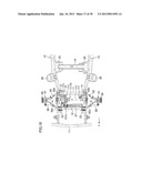 ATTACHMENT STRUCTURE OF PROPELLER SHAFT TO CROSS-MEMBER diagram and image