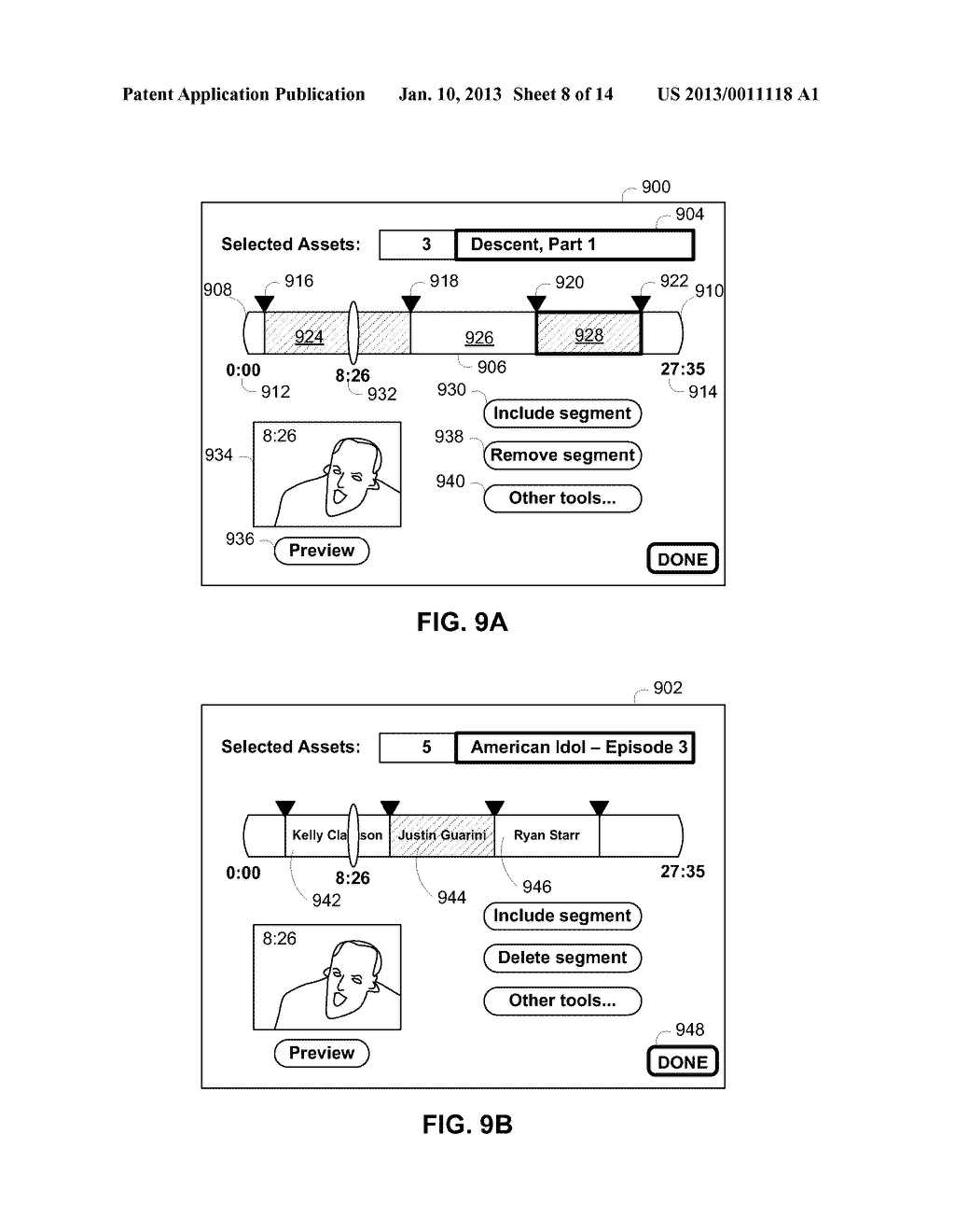 MANAGING AND EDITING STORED MEDIA ASSETS - diagram, schematic, and image 09