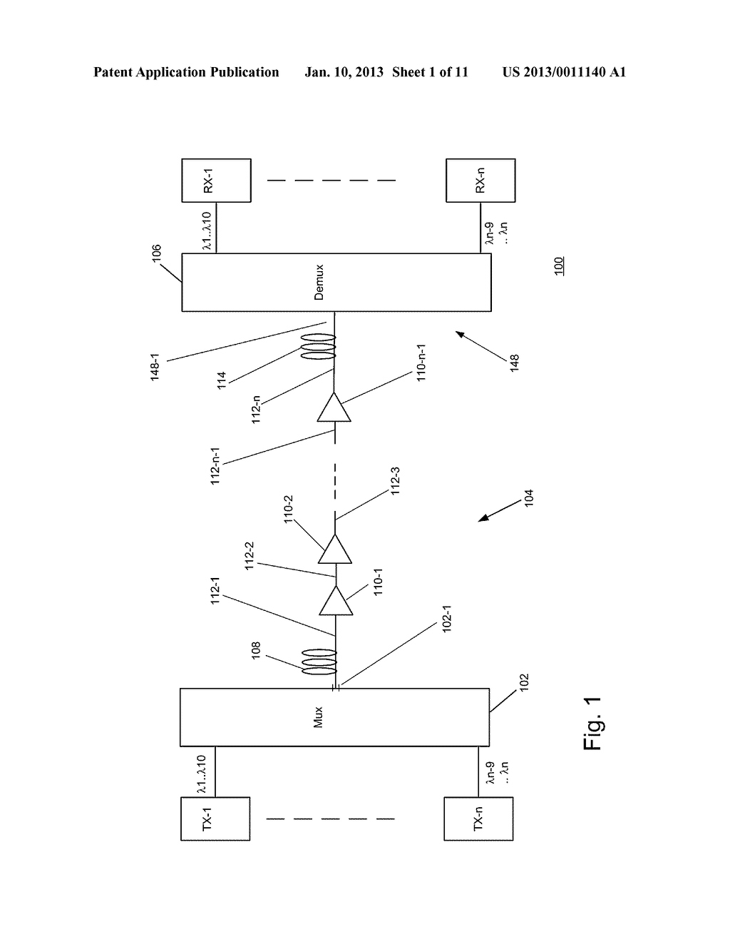 SUPPRESSION OF NON-LINEAR EFFECTS IN LOW DISPERSION OPTICAL FIBERS - diagram, schematic, and image 02