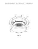 LOCKING NUT ASSEMBLY FOR A CONE CRUSHER diagram and image