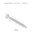 DRILLING SCRWE WITH COMPOUND THREADS diagram and image