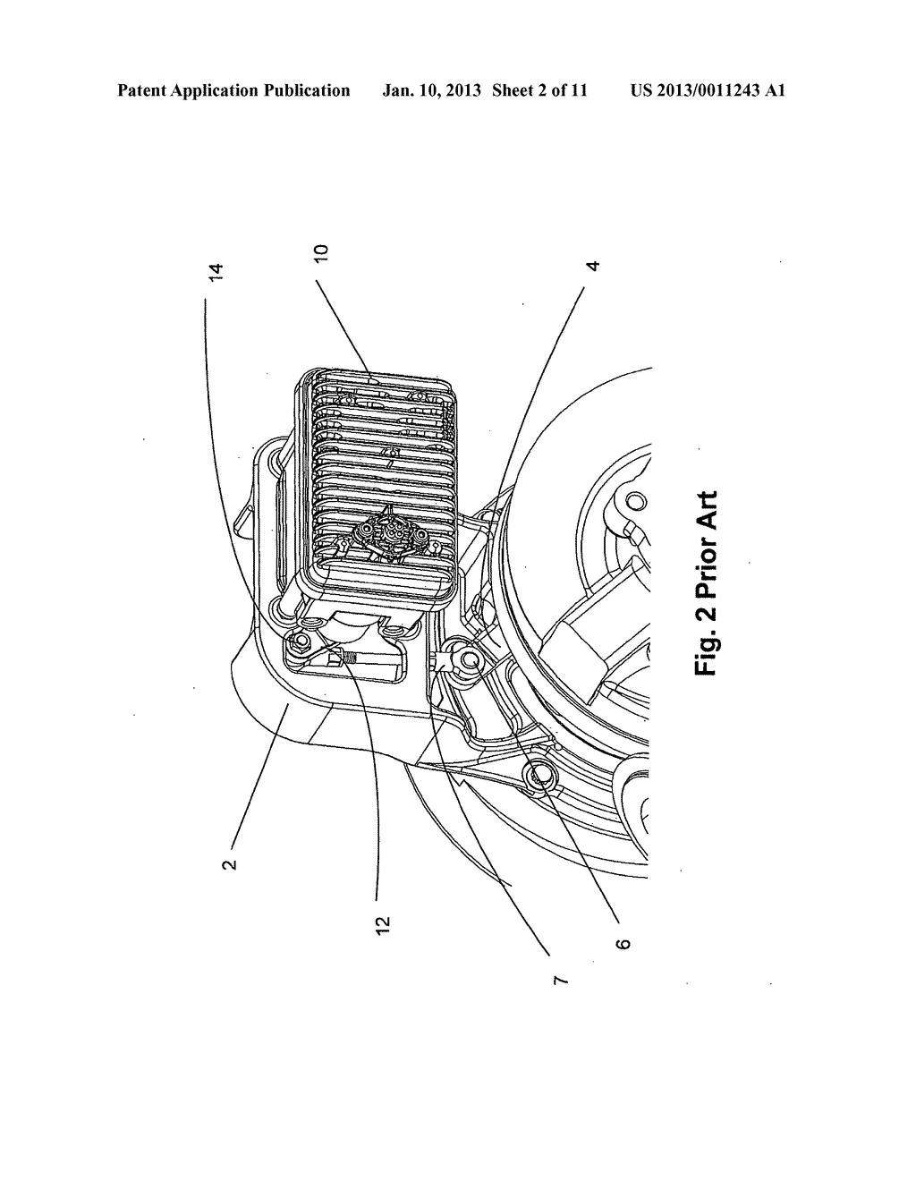 TURBOCHARGER CONTROL LINKAGE WITH REDUCED HEAT FLOW - diagram, schematic, and image 03