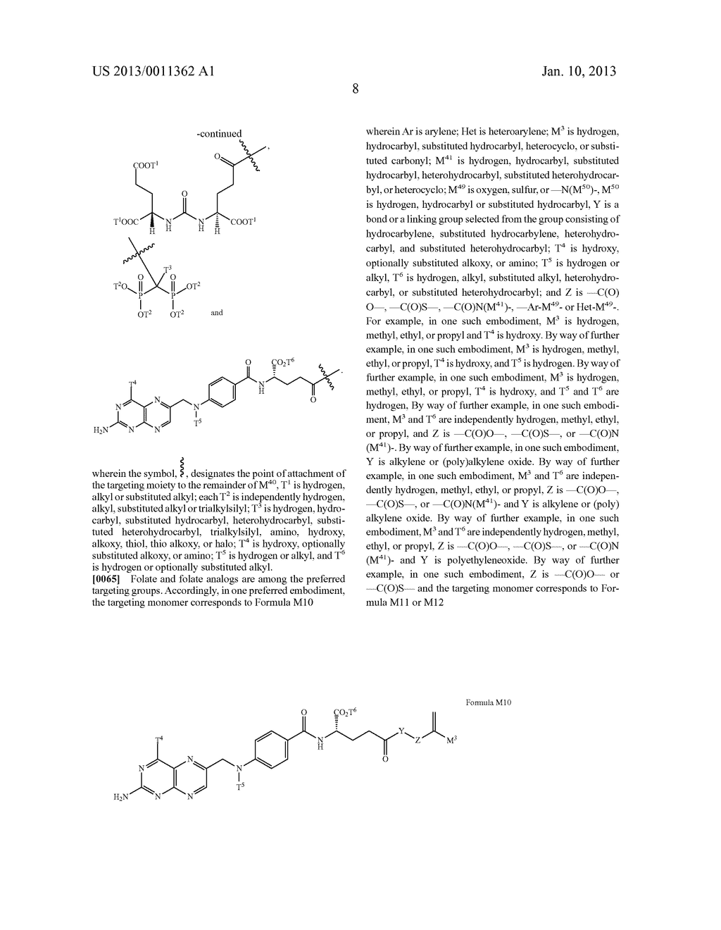 TARGETING MONOMERS AND POLYMERS HAVING TARGETING BLOCKS - diagram, schematic, and image 09