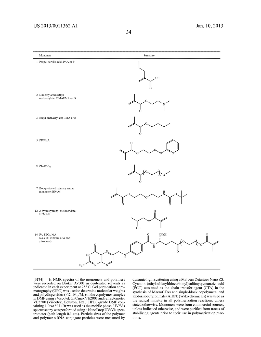 TARGETING MONOMERS AND POLYMERS HAVING TARGETING BLOCKS - diagram, schematic, and image 35