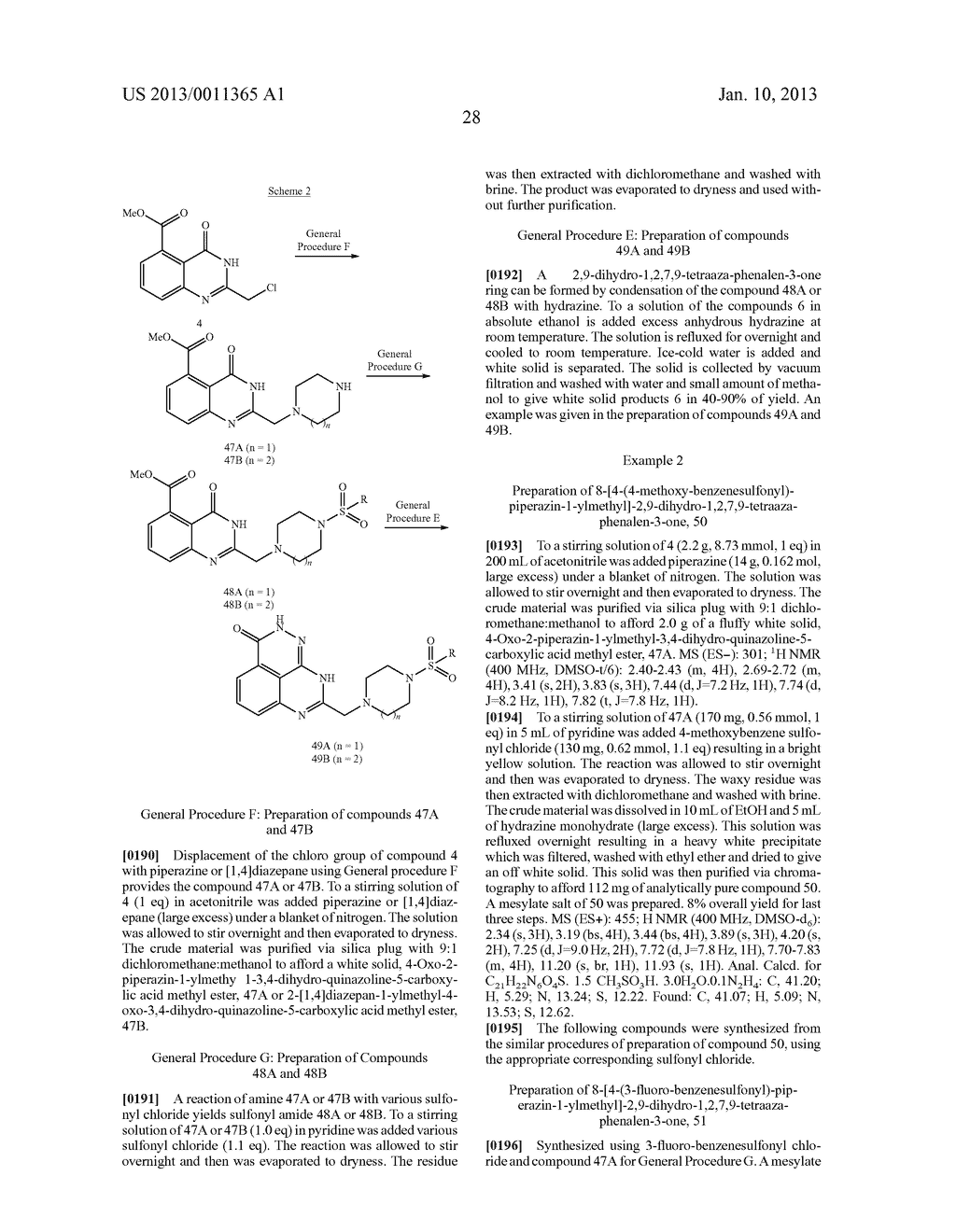 PARP INHIBITOR COMPOUNDS, COMPOSITIONS AND METHODS OF USE - diagram, schematic, and image 35