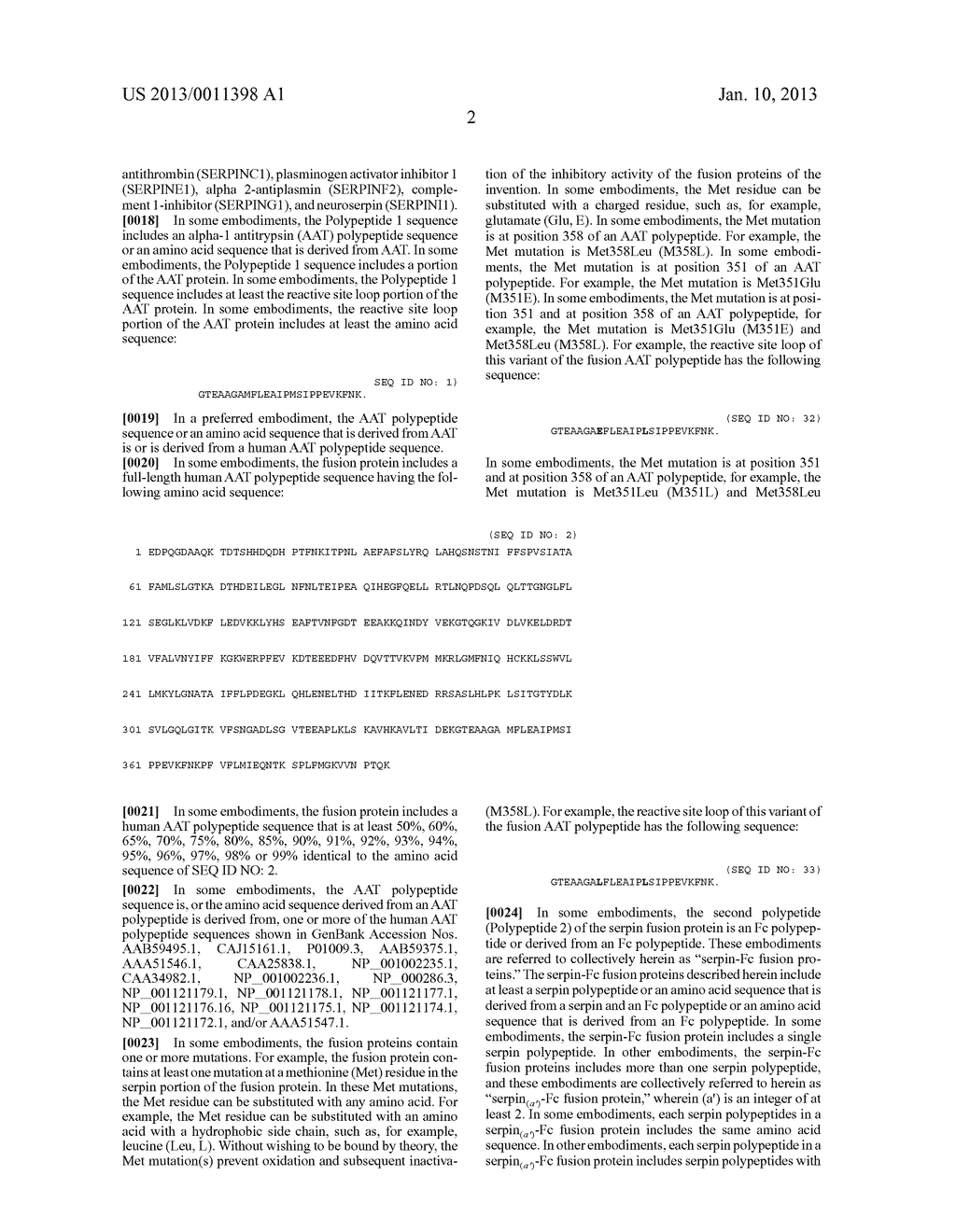 Serpin Fusion Polypeptides and Methods of Use Thereof - diagram, schematic, and image 12