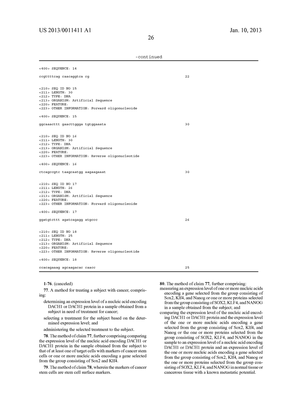 METHODS AND COMPOSITIONS FOR THE DIAGNOSIS, PROGNOSIS, AND TREATMENT OF     CANCER - diagram, schematic, and image 98