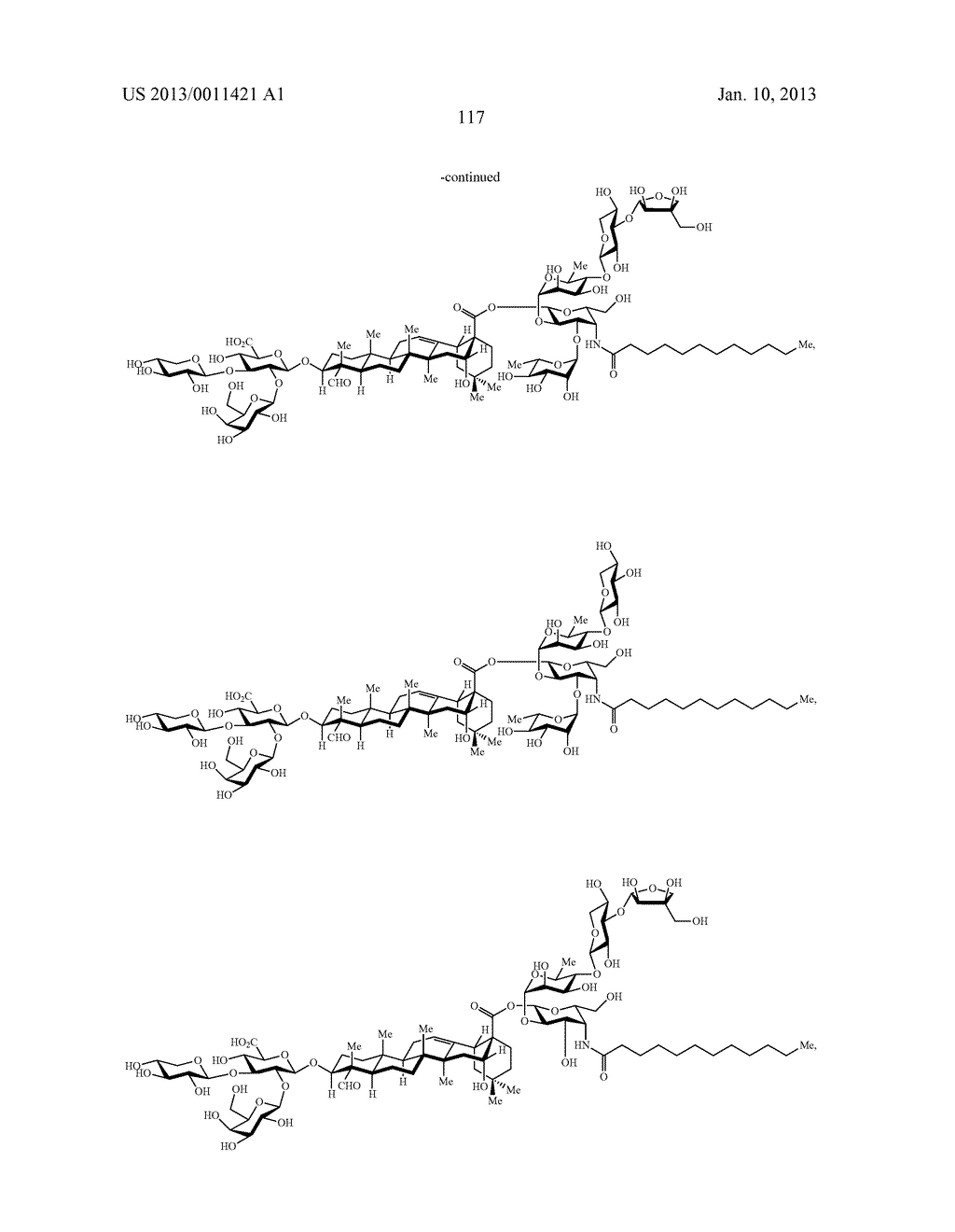 TRITERPENE SAPONINS, METHODS OF SYNTHESIS, AND USES THEREOF - diagram, schematic, and image 134