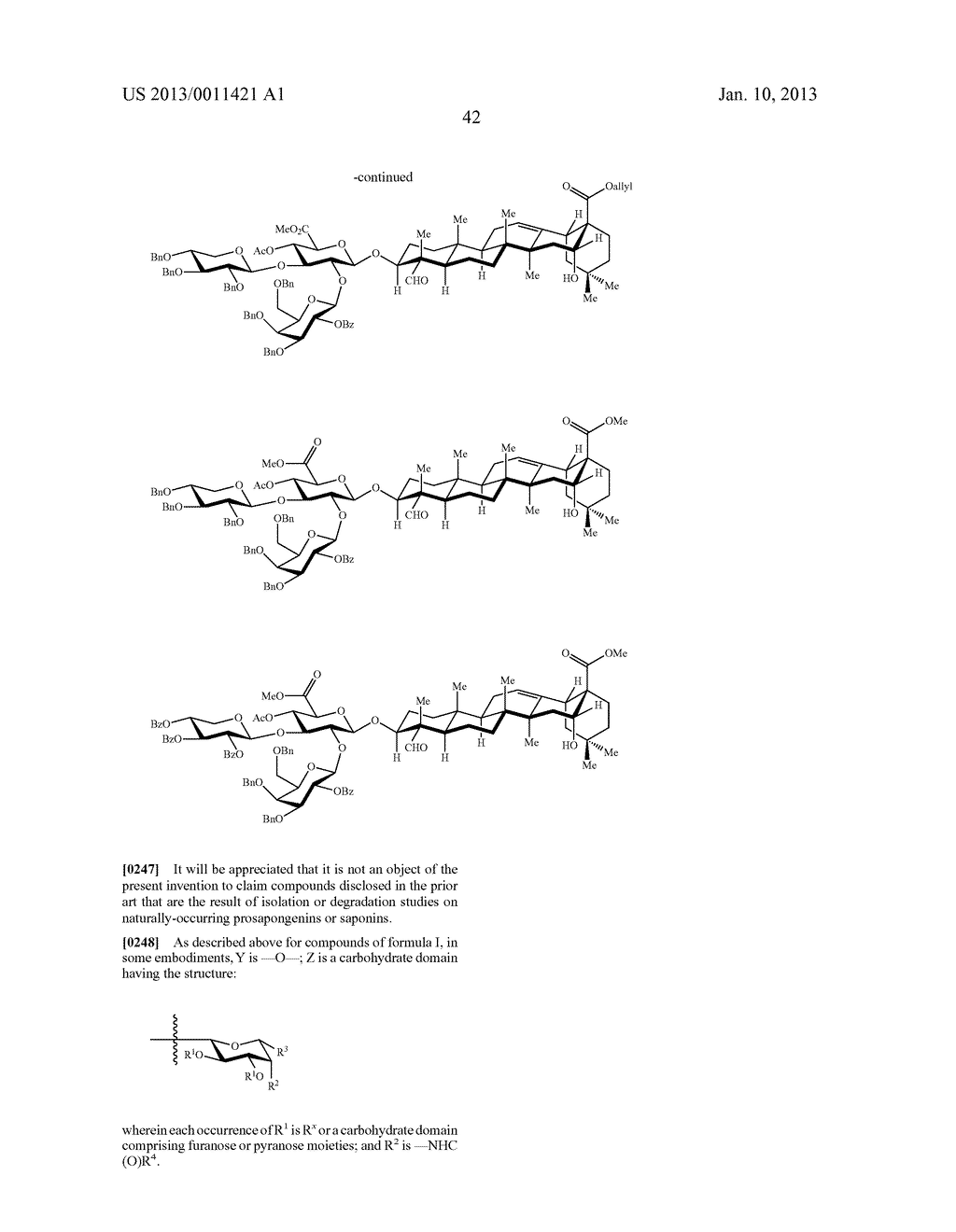 TRITERPENE SAPONINS, METHODS OF SYNTHESIS, AND USES THEREOF - diagram, schematic, and image 59