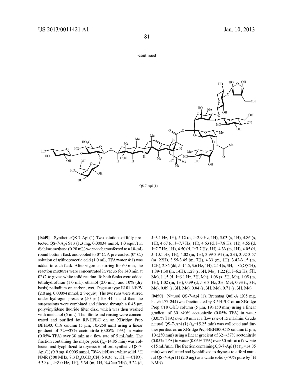 TRITERPENE SAPONINS, METHODS OF SYNTHESIS, AND USES THEREOF - diagram, schematic, and image 98