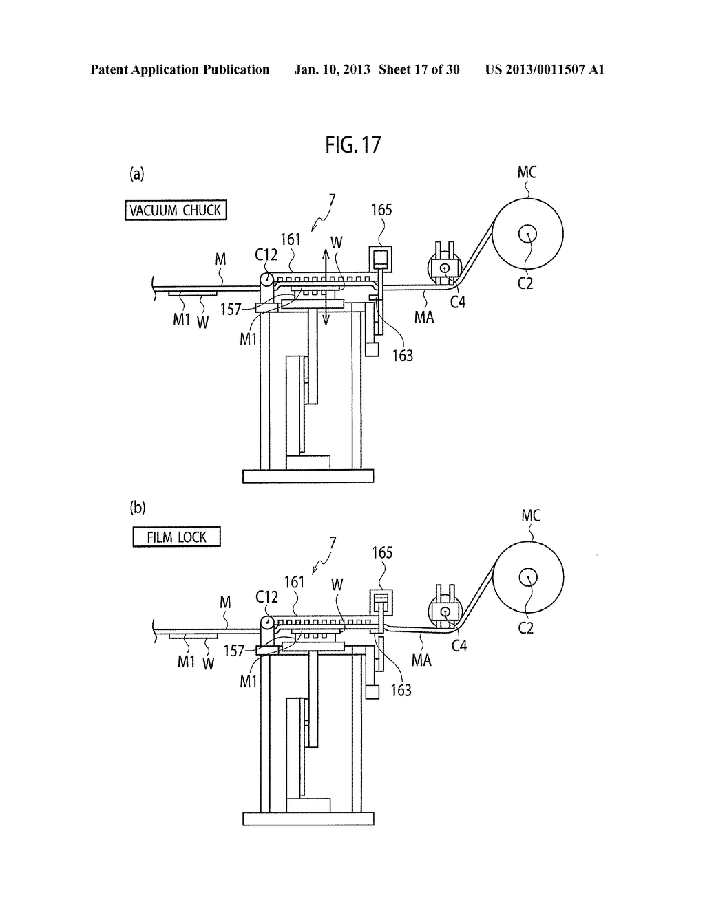 SHEET-SHAPED MOLD CONVEYING/POSITIONING DEVICE - diagram, schematic, and image 18