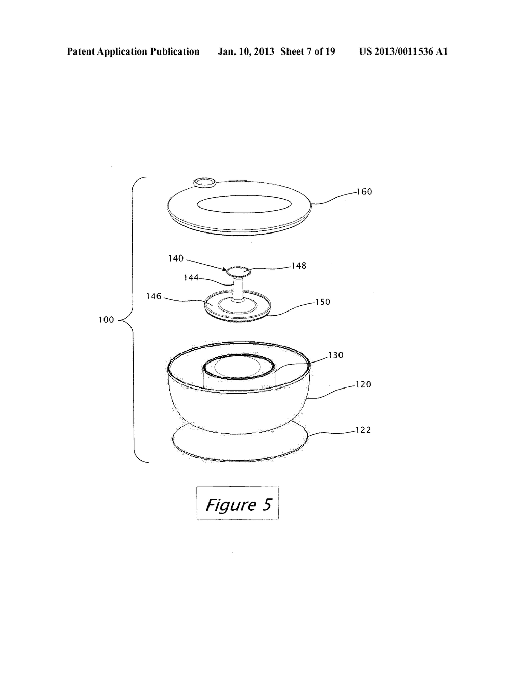 FOOD PRODUCTS SERVING AND PRESERVING DEVICE - diagram, schematic, and image 08