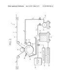 MACHINE AND METHOD OF MANUFACTURING A LOW FIRE-SPREADING WEB AND A METHOD     OF MANUFACTURING A LOW FIRE-SPREADING WRAPPING PAPER USED FOR CIGARETTES diagram and image