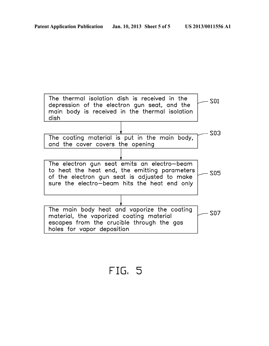 CRUCIBLE, VAPOR DEPOSITION SYSTEM AND METHOD USING THE CRUCIBLE - diagram, schematic, and image 06