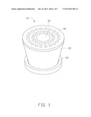 CRUCIBLE, VAPOR DEPOSITION SYSTEM AND METHOD USING THE CRUCIBLE diagram and image