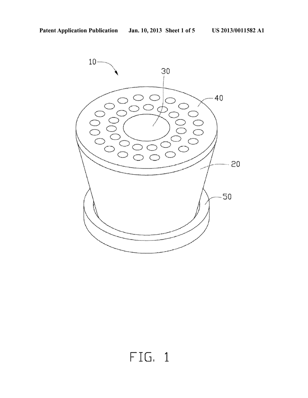 CRUCIBLE, VAPOR DEPOSITION SYSTEM AND METHOD USING THE CRUCIBLE - diagram, schematic, and image 02