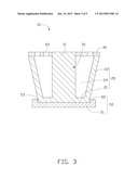 CRUCIBLE, VAPOR DEPOSITION SYSTEM AND METHOD USING THE CRUCIBLE diagram and image