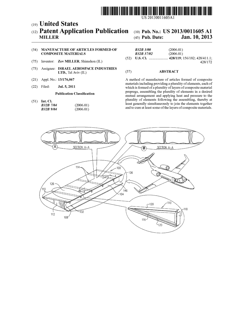 MANUFACTURE OF ARTICLES FORMED OF COMPOSITE MATERIALS - diagram, schematic, and image 01