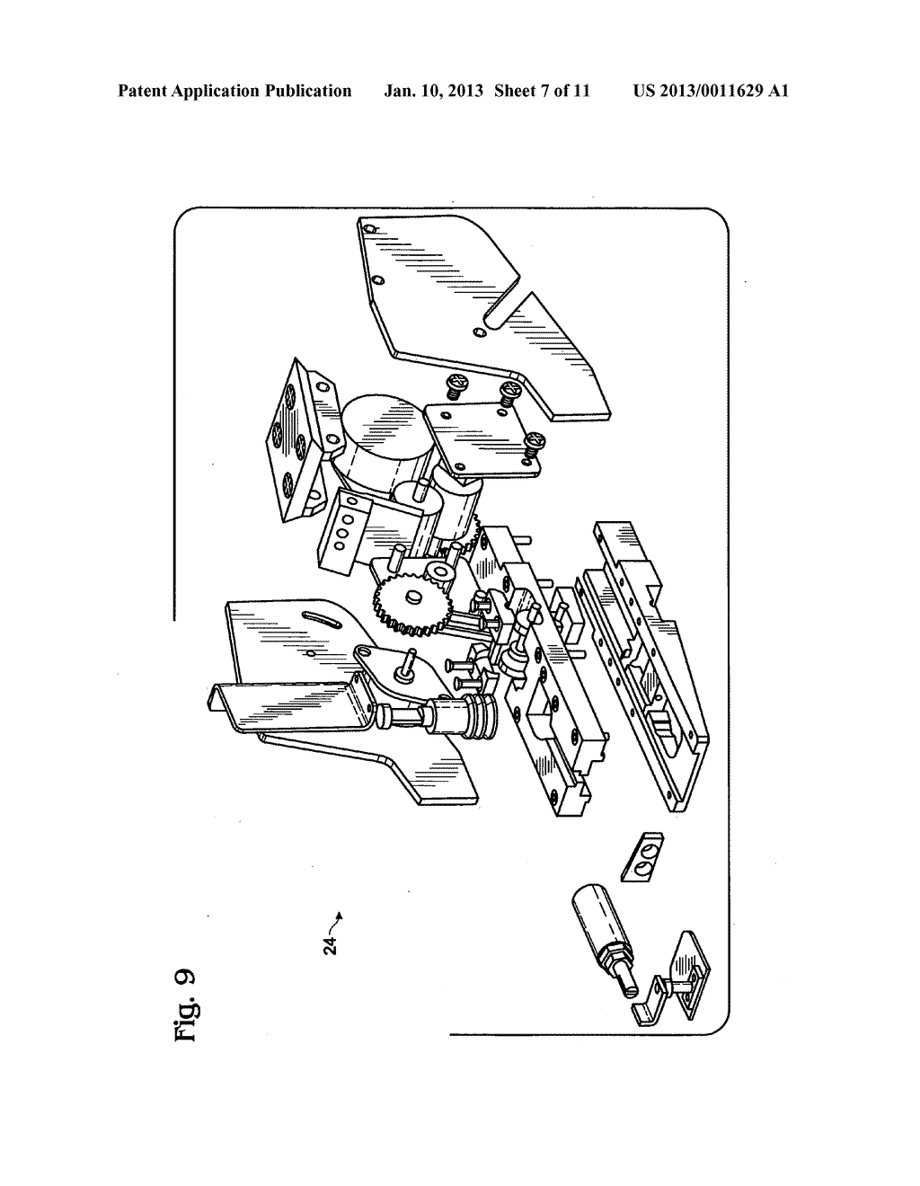 Automated labeling method and label supply therefor - diagram, schematic, and image 08