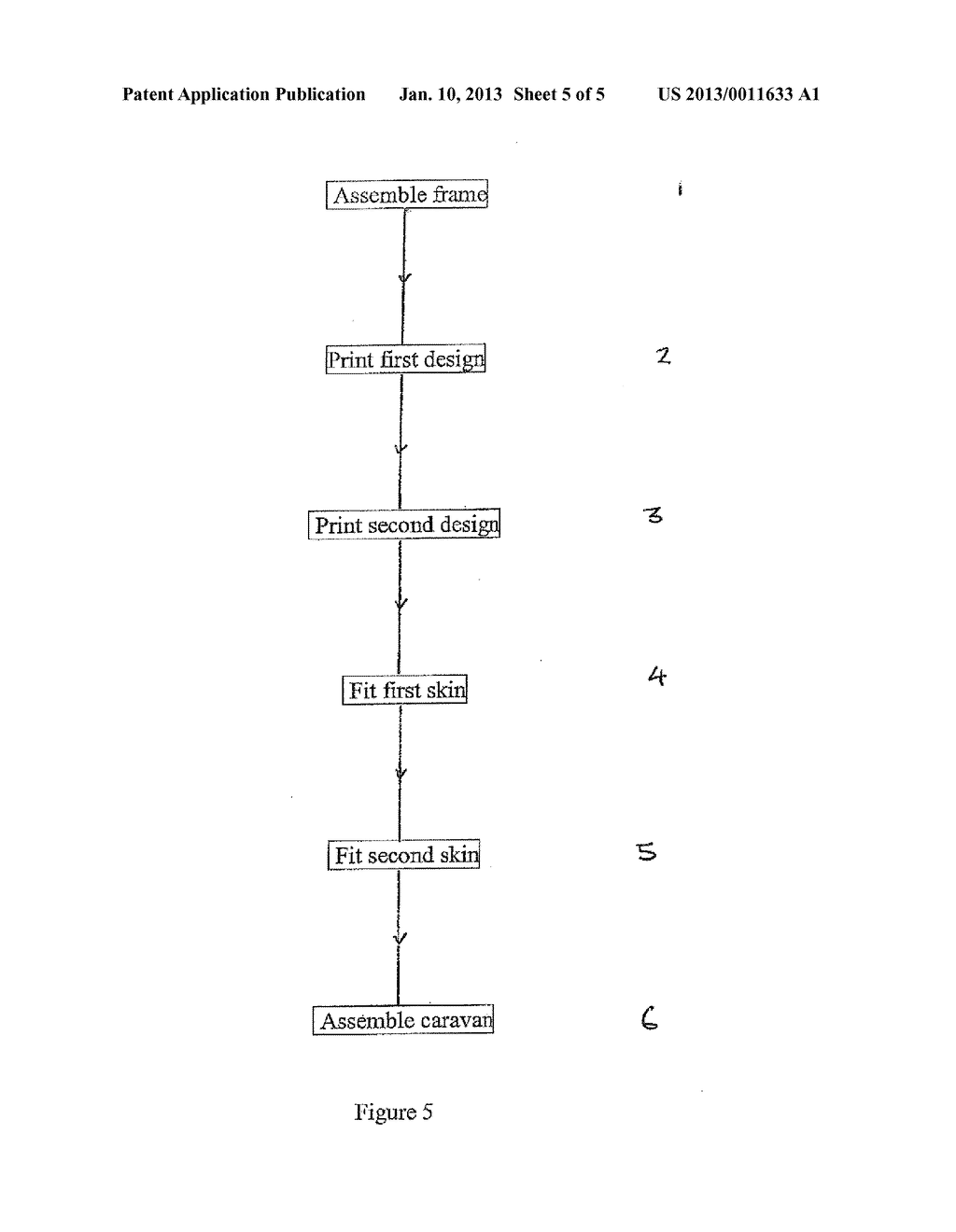 WALL PANEL FOR A CARAVAN AND A METHOD OF MANUFACTURE THEREOF - diagram, schematic, and image 06