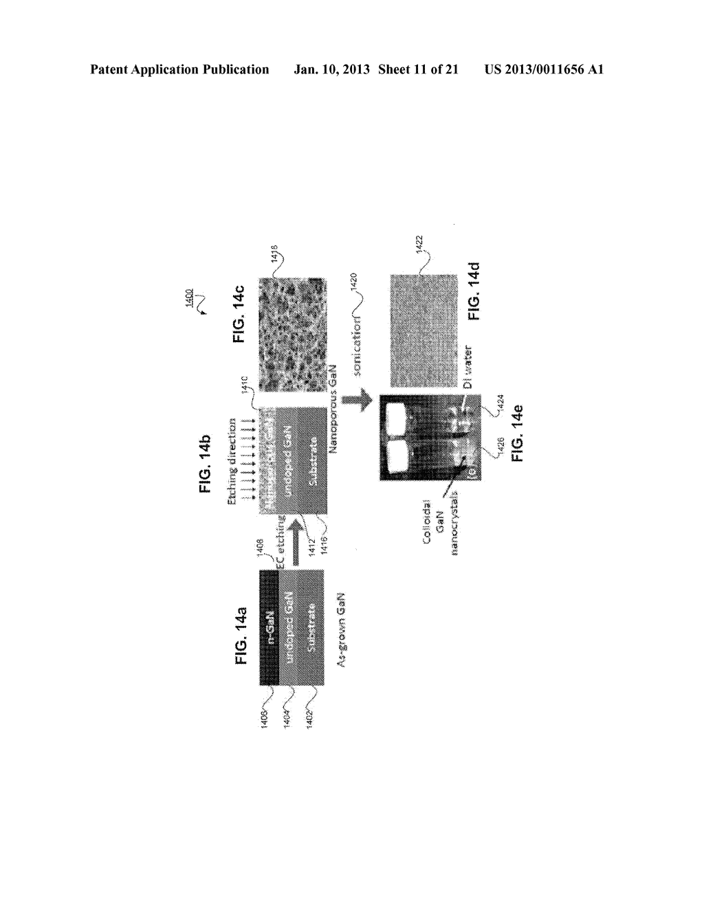 Conductivity Based on Selective Etch for GaN Devices and Applications     Thereof - diagram, schematic, and image 12