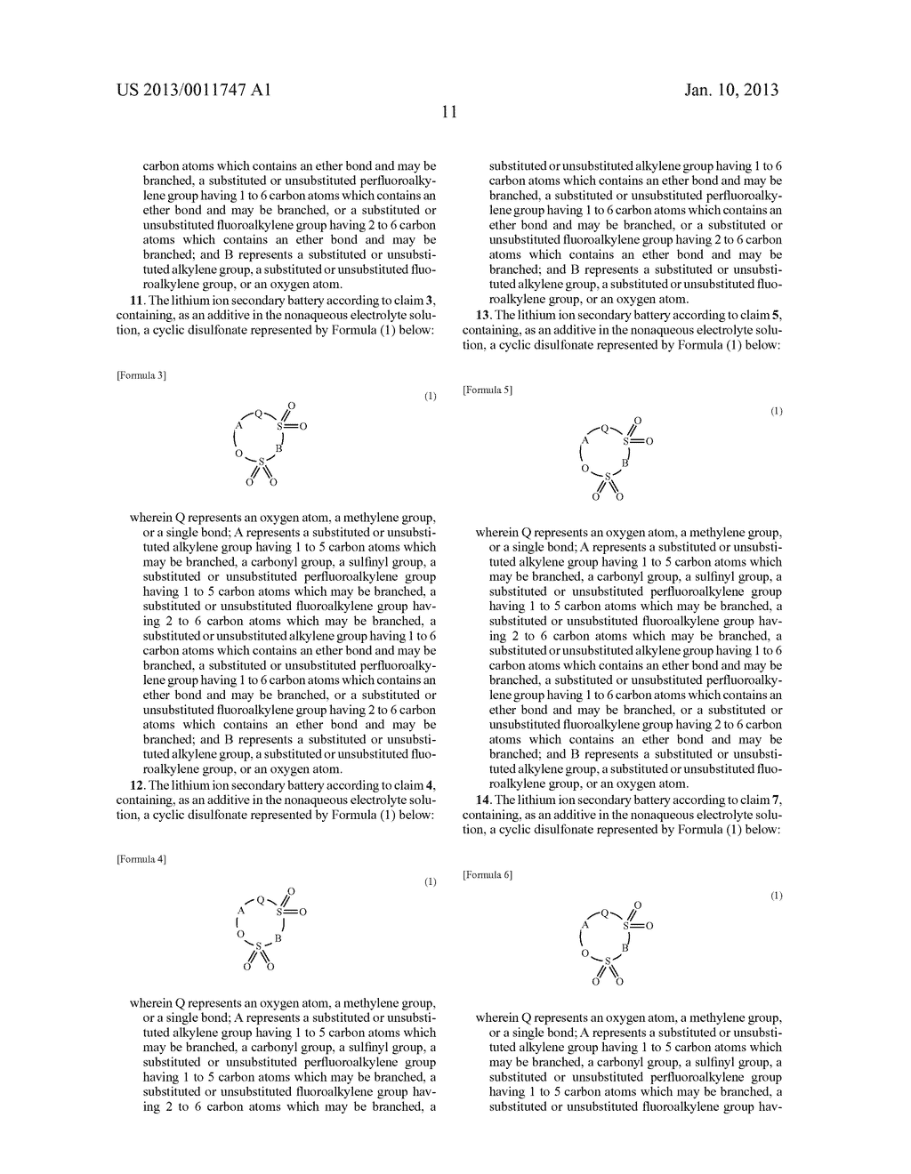 LITHIUM ION SECONDARY BATTERY - diagram, schematic, and image 12