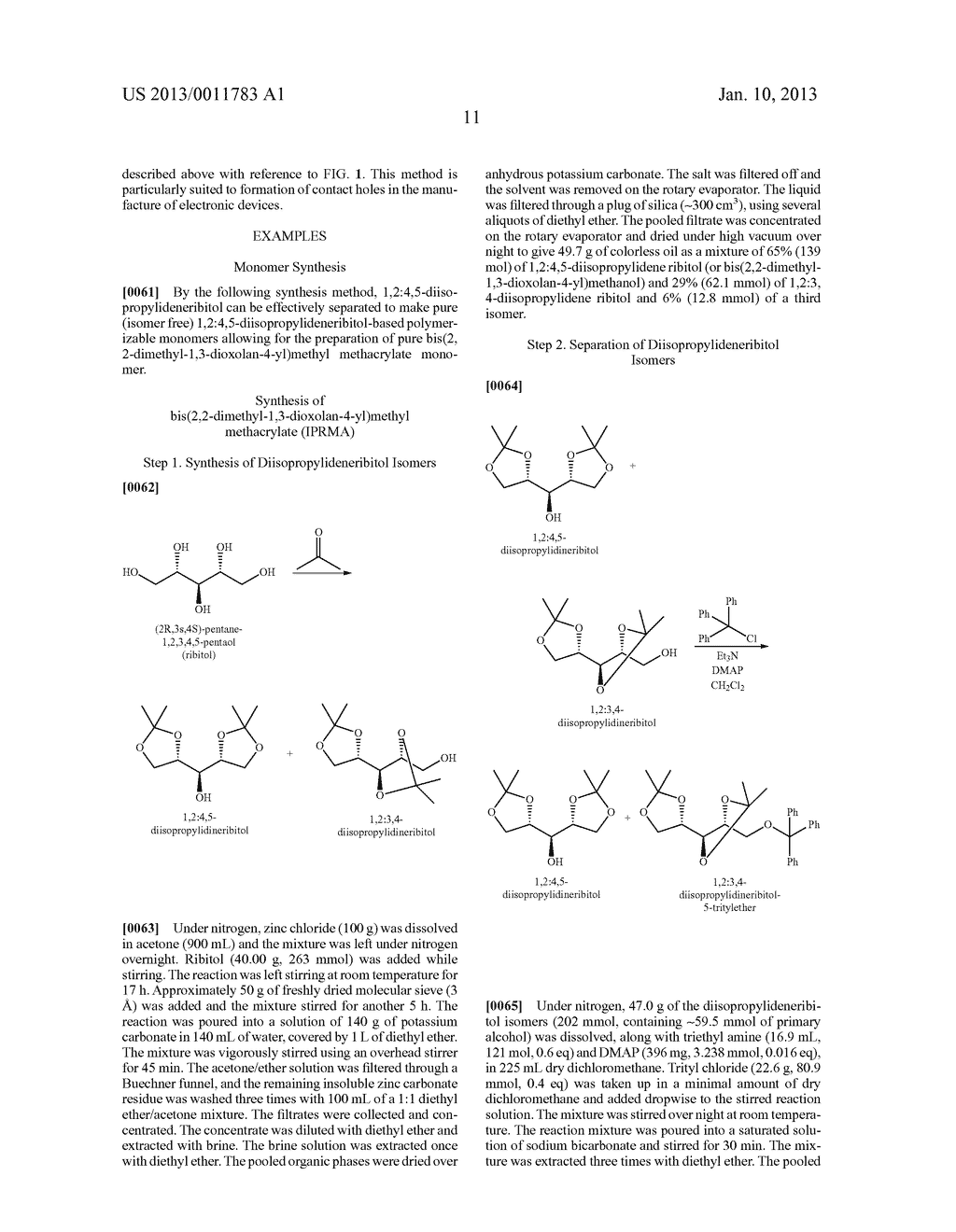 MONOMERS, POLYMERS, PHOTORESIST COMPOSITIONS AND METHODS OF FORMING     PHOTOLITHOGRAPHIC PATTERNS - diagram, schematic, and image 14