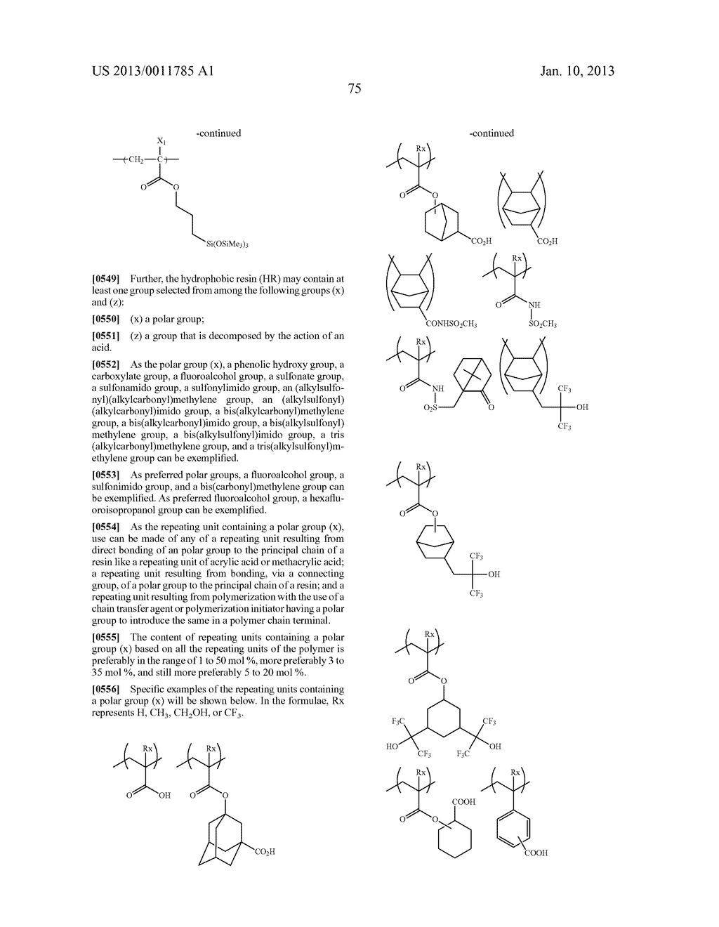 PATTERN FORMING METHOD AND RESIST COMPOSITION - diagram, schematic, and image 76
