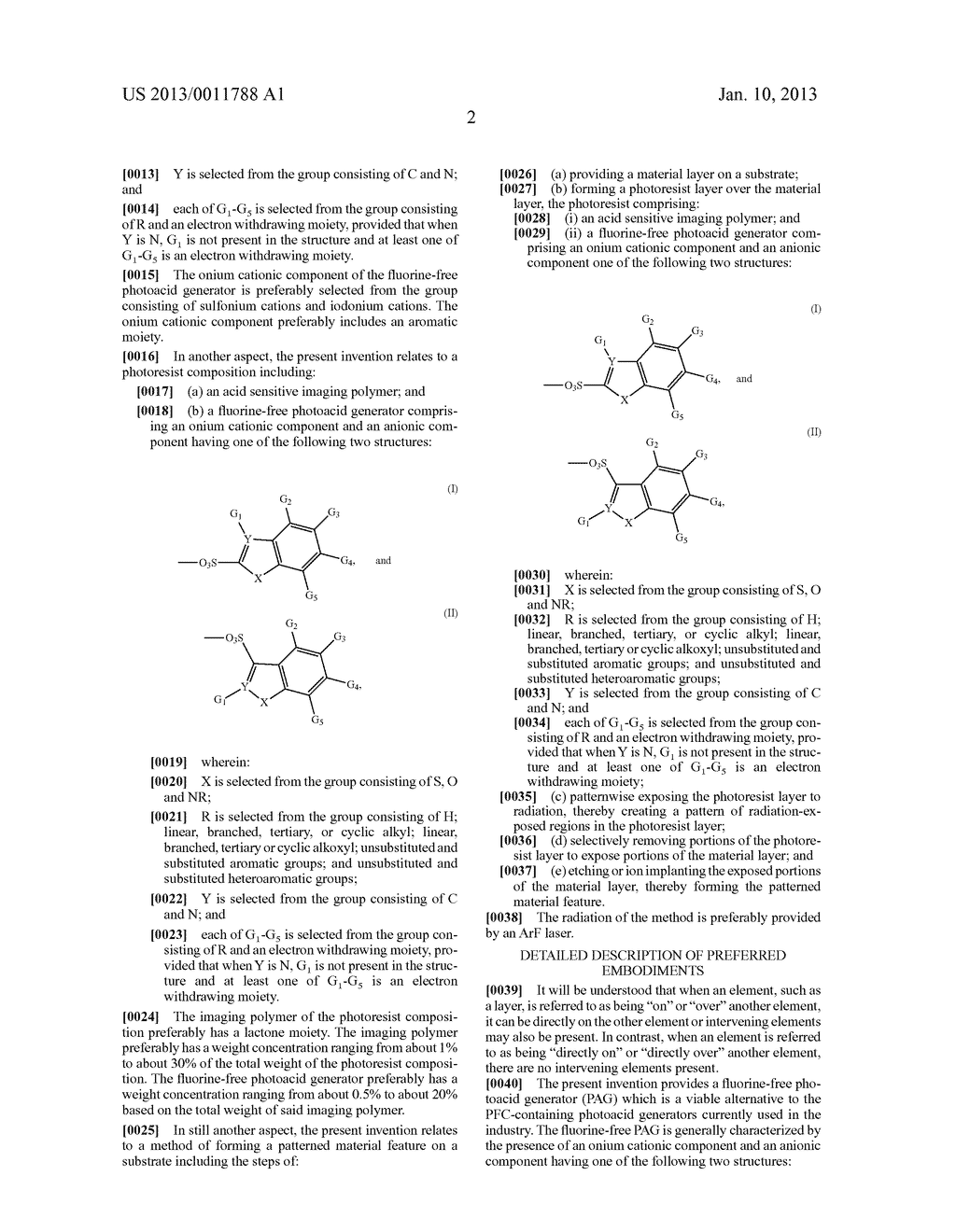 FLUORINE-FREE FUSED RING HETEROAROMATIC PHOTOACID GENERATORS AND RESIST     COMPOSITIONS CONTAINING THE SAME - diagram, schematic, and image 03